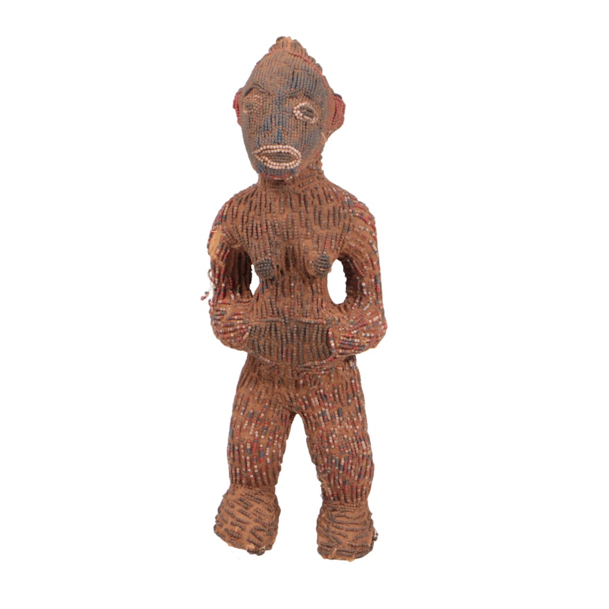 Beaded Figure from Cameroon