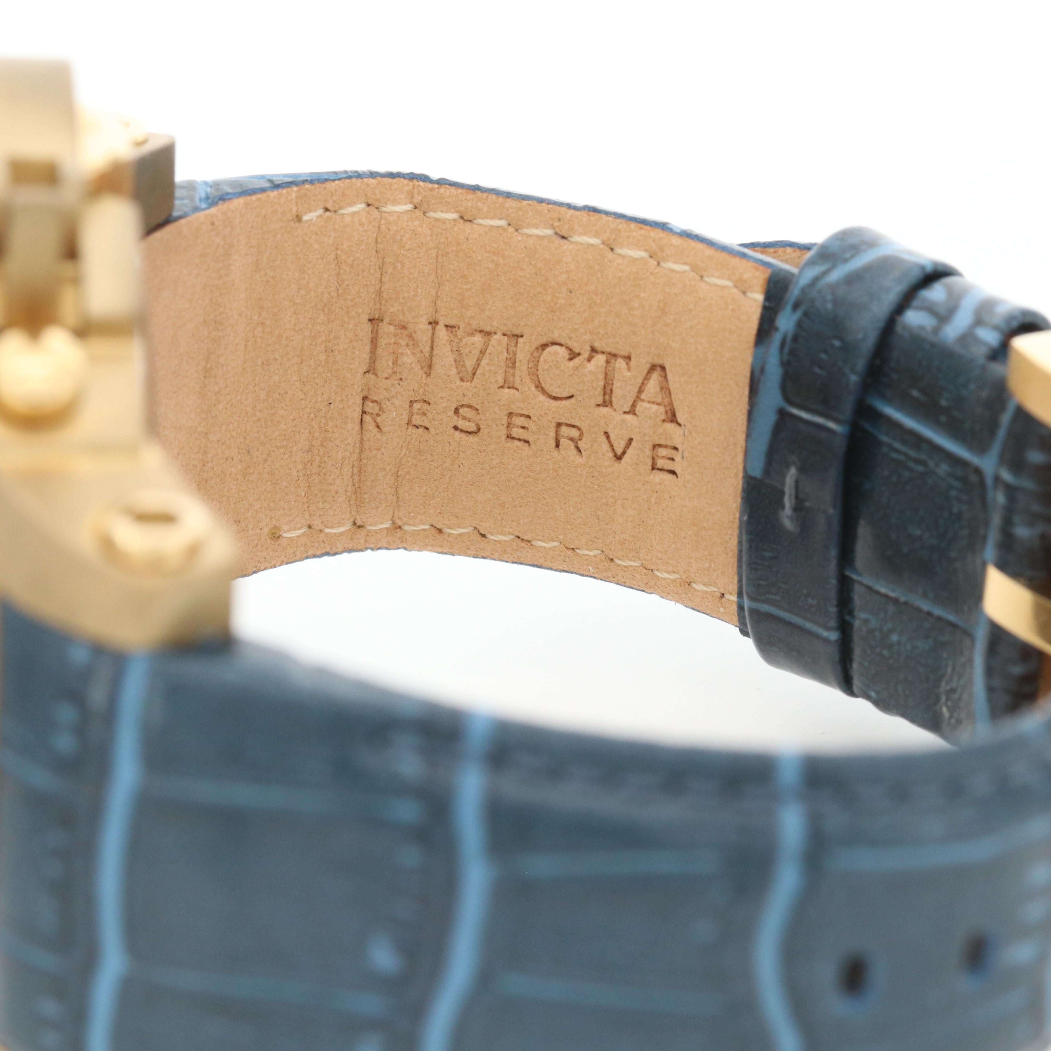 Invicta Reserve Man of War Bronze Quartz Chronograph Watch