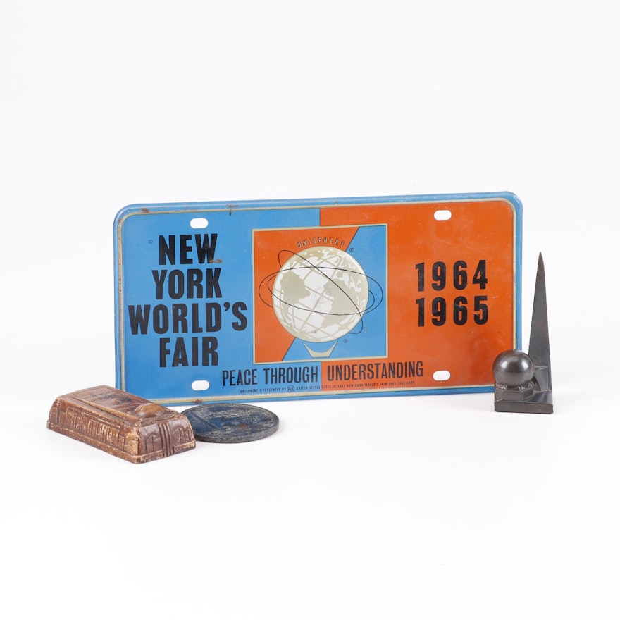 1964 and 1939 New York World's Fair Collectible Memorabilia