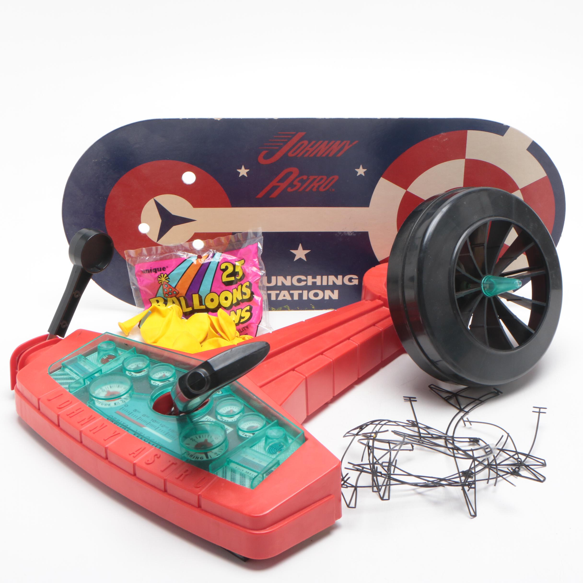 "Johnny Astro Full Spacecraft Control" Play Set by Topper Toys, 1967