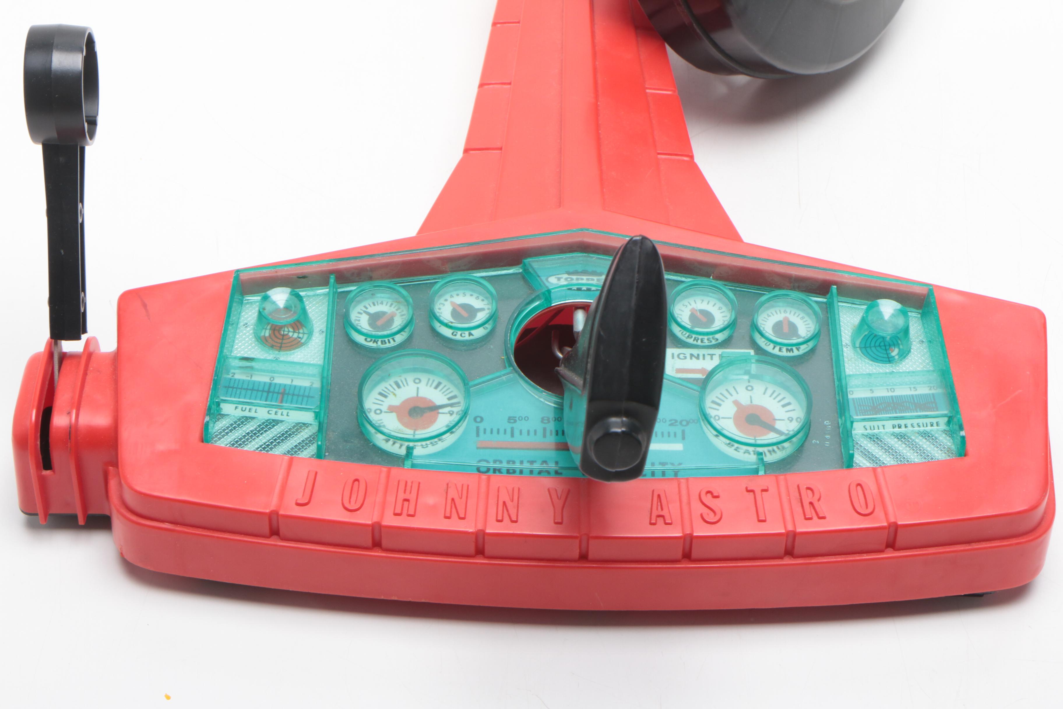 "Johnny Astro Full Spacecraft Control" Play Set by Topper Toys, 1967