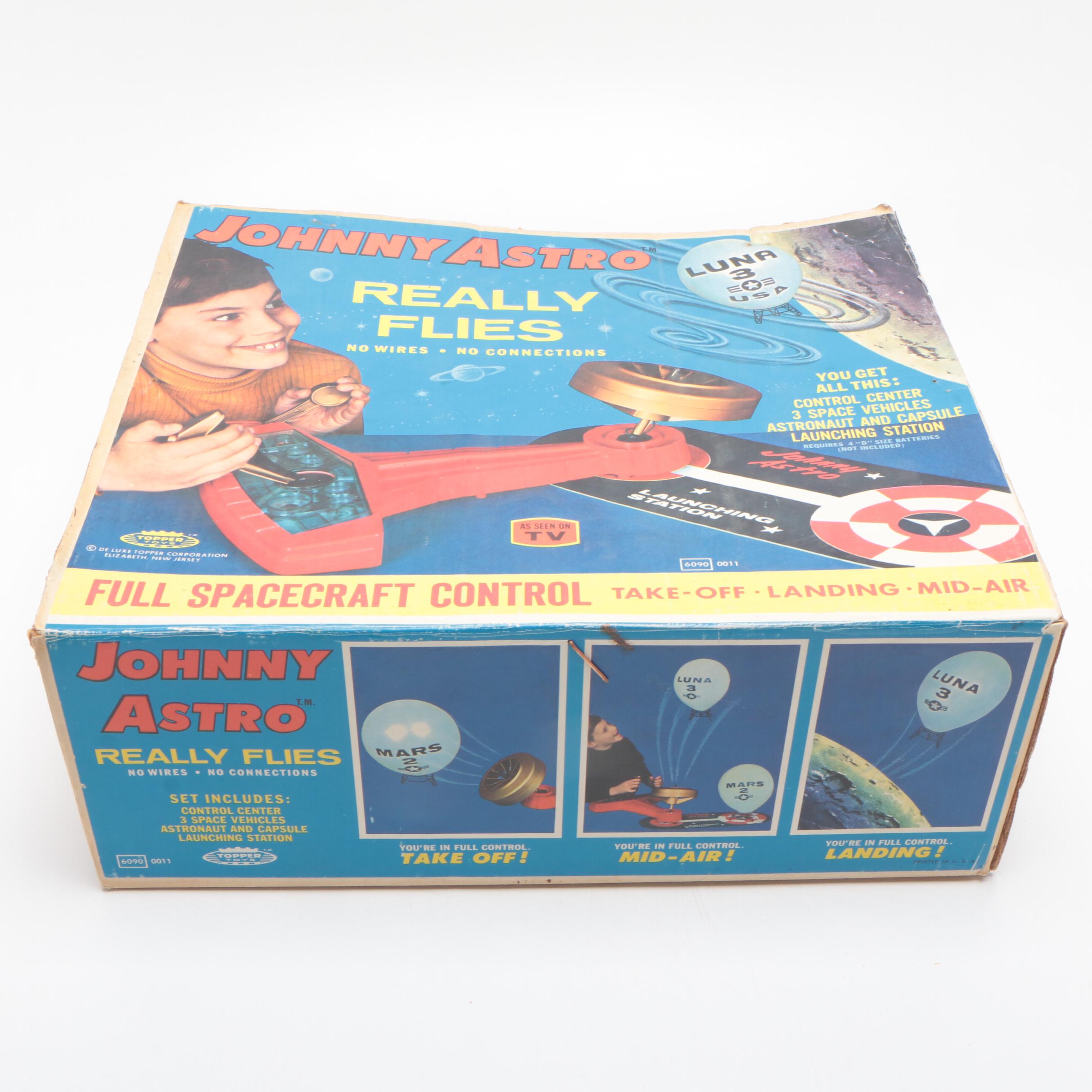 "Johnny Astro Full Spacecraft Control" Play Set by Topper Toys, 1967