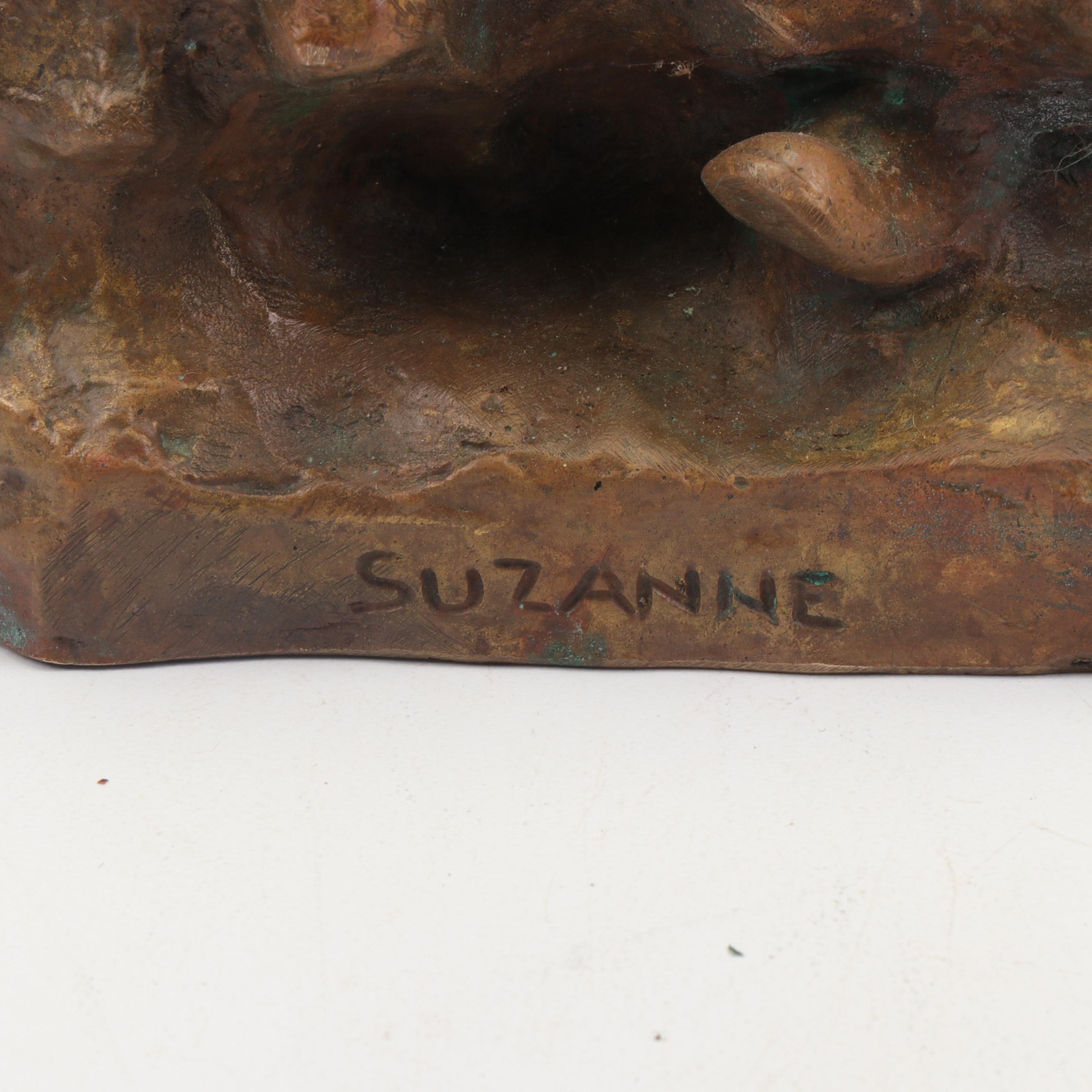 Ruth Milles Bronze Sculpture "Suzanne"
