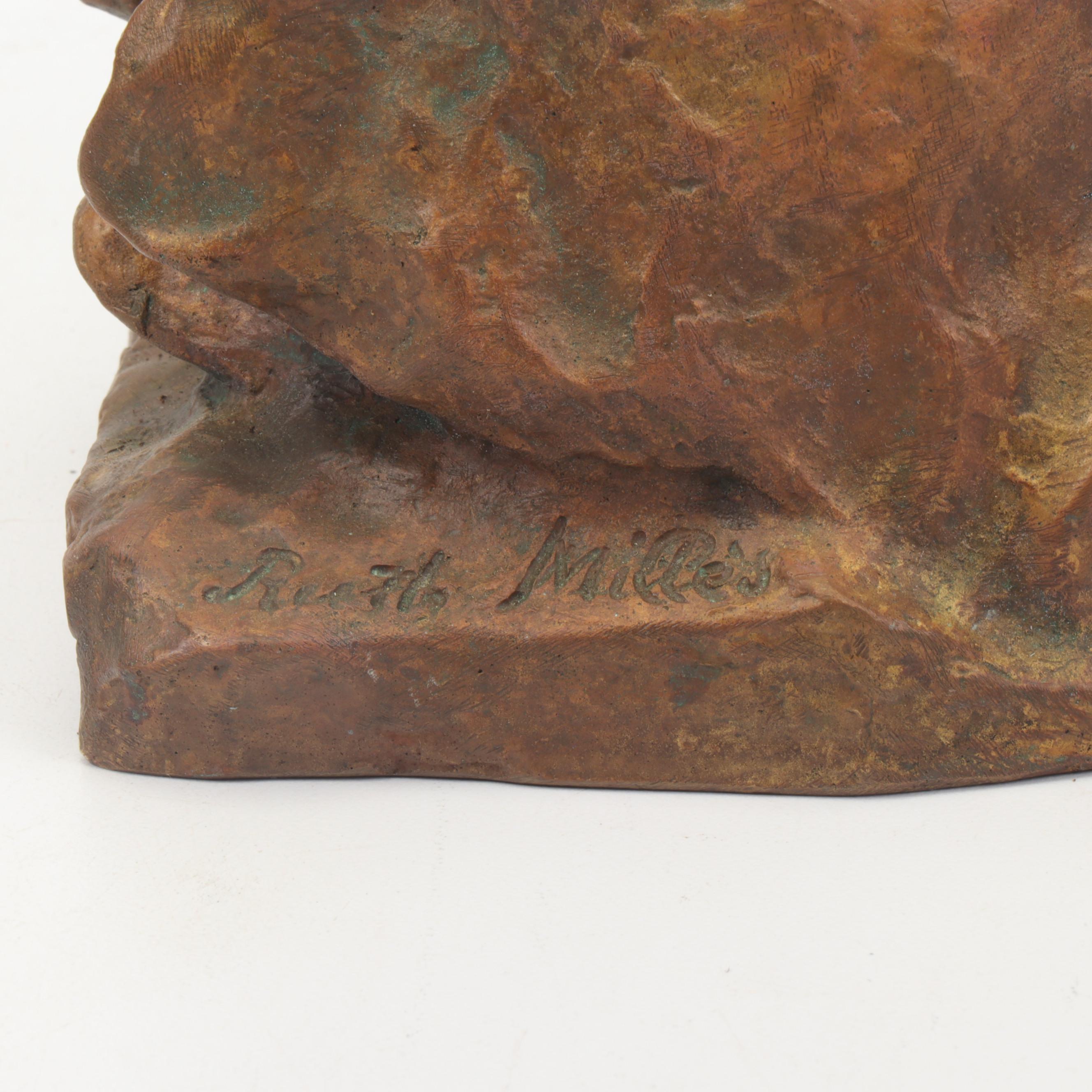 Ruth Milles Bronze Sculpture "Suzanne"
