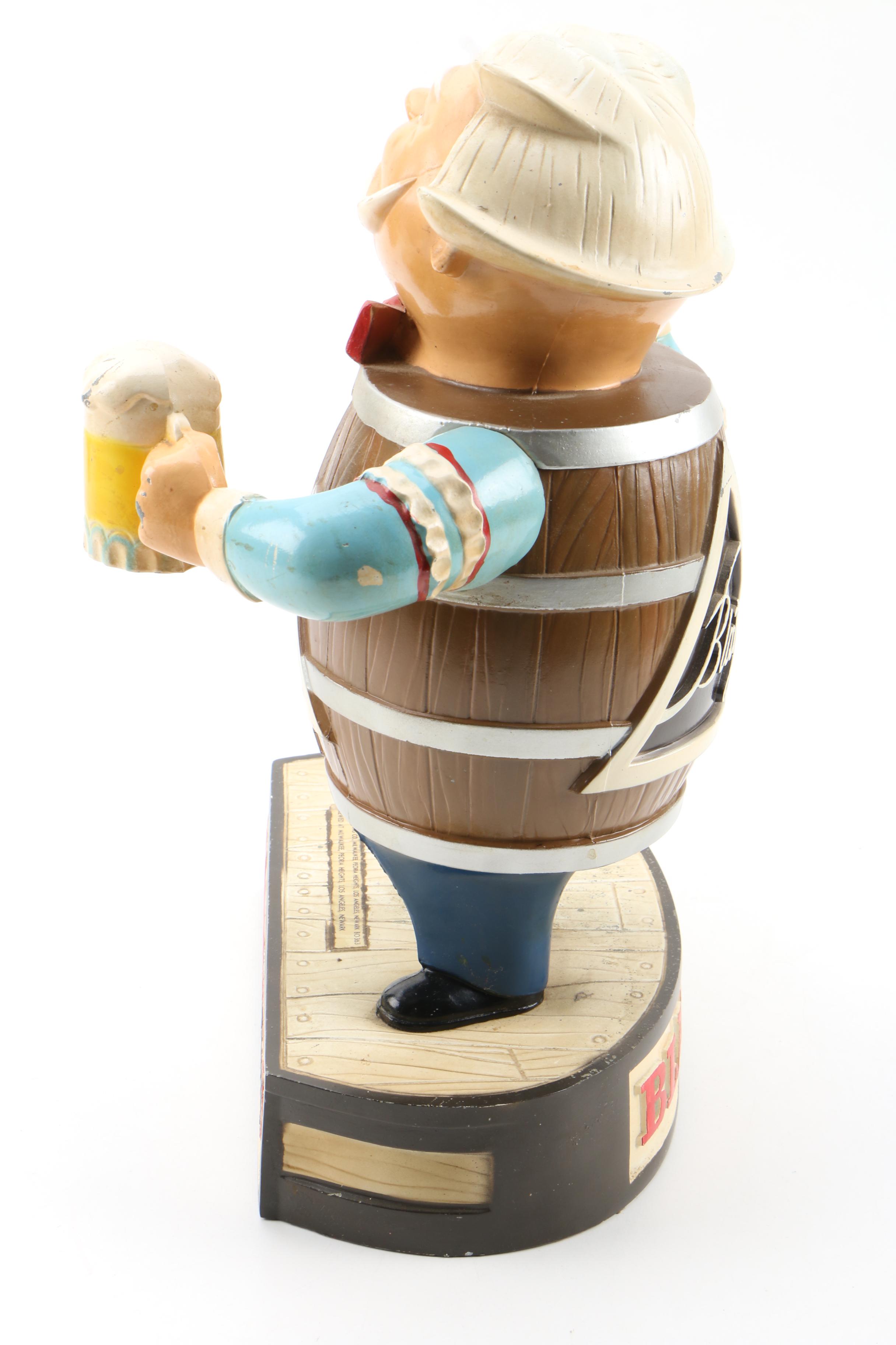 Blatz Promotional Back Bar Beer Figurine