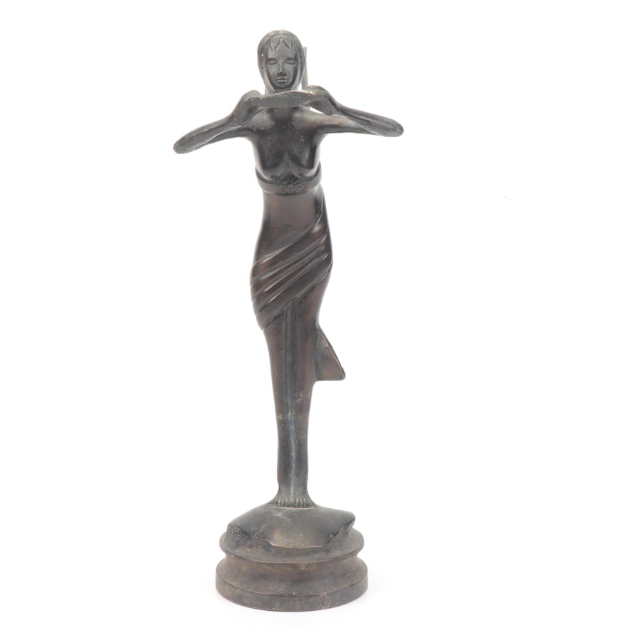 Bronze Fairy Figurine