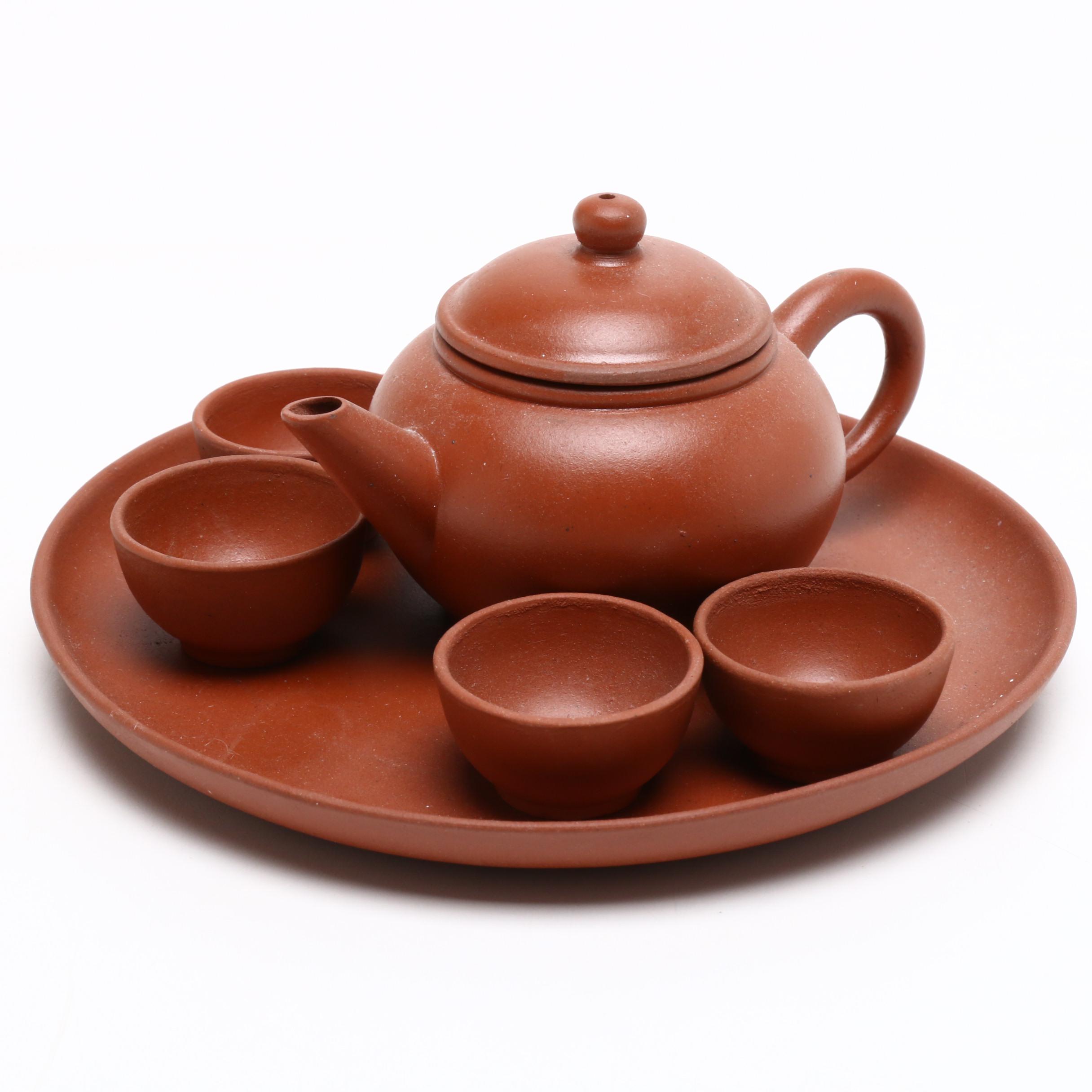 Miniature Tea Sets with Sake Set