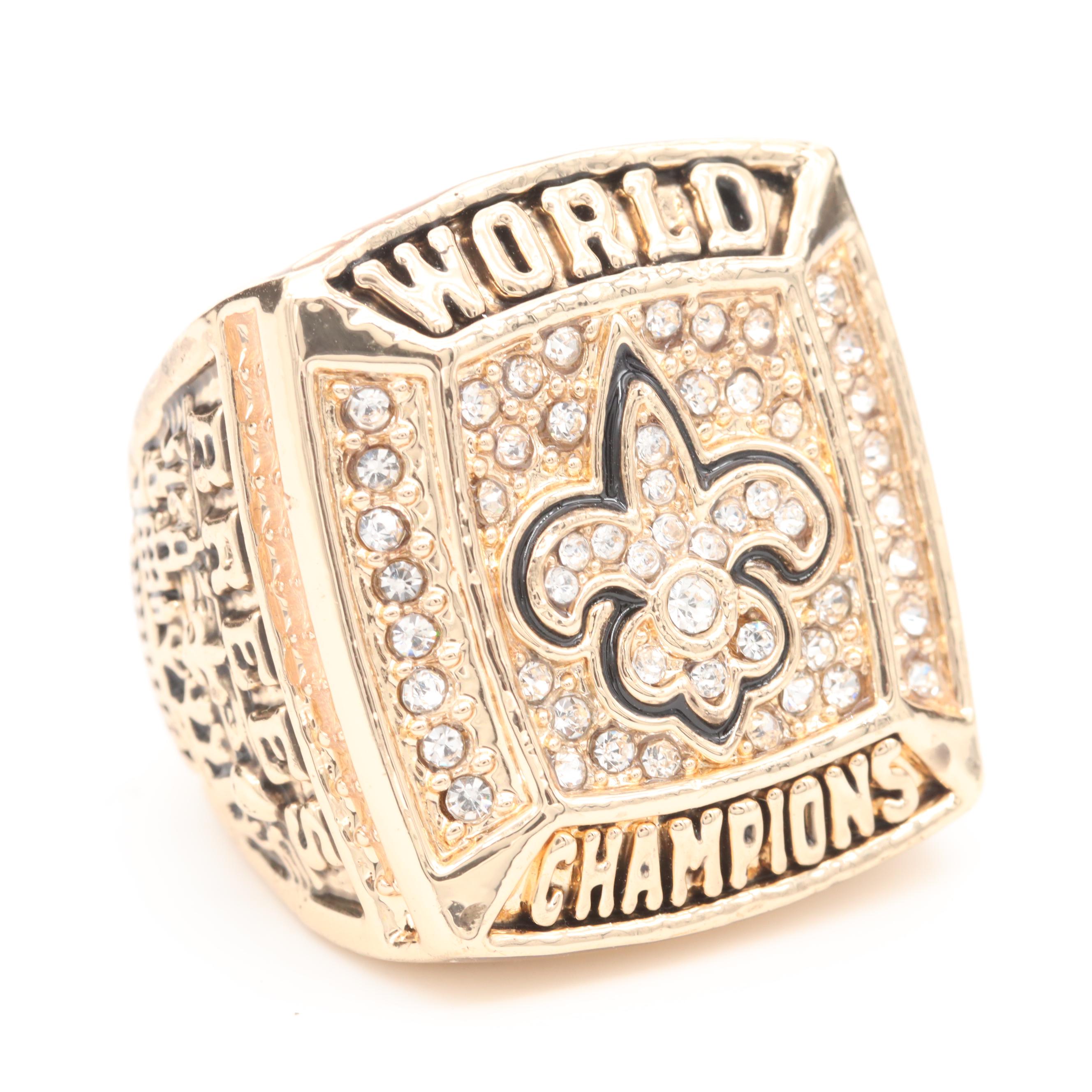 New Orleans Saints Commemorative Replica Championship Ring