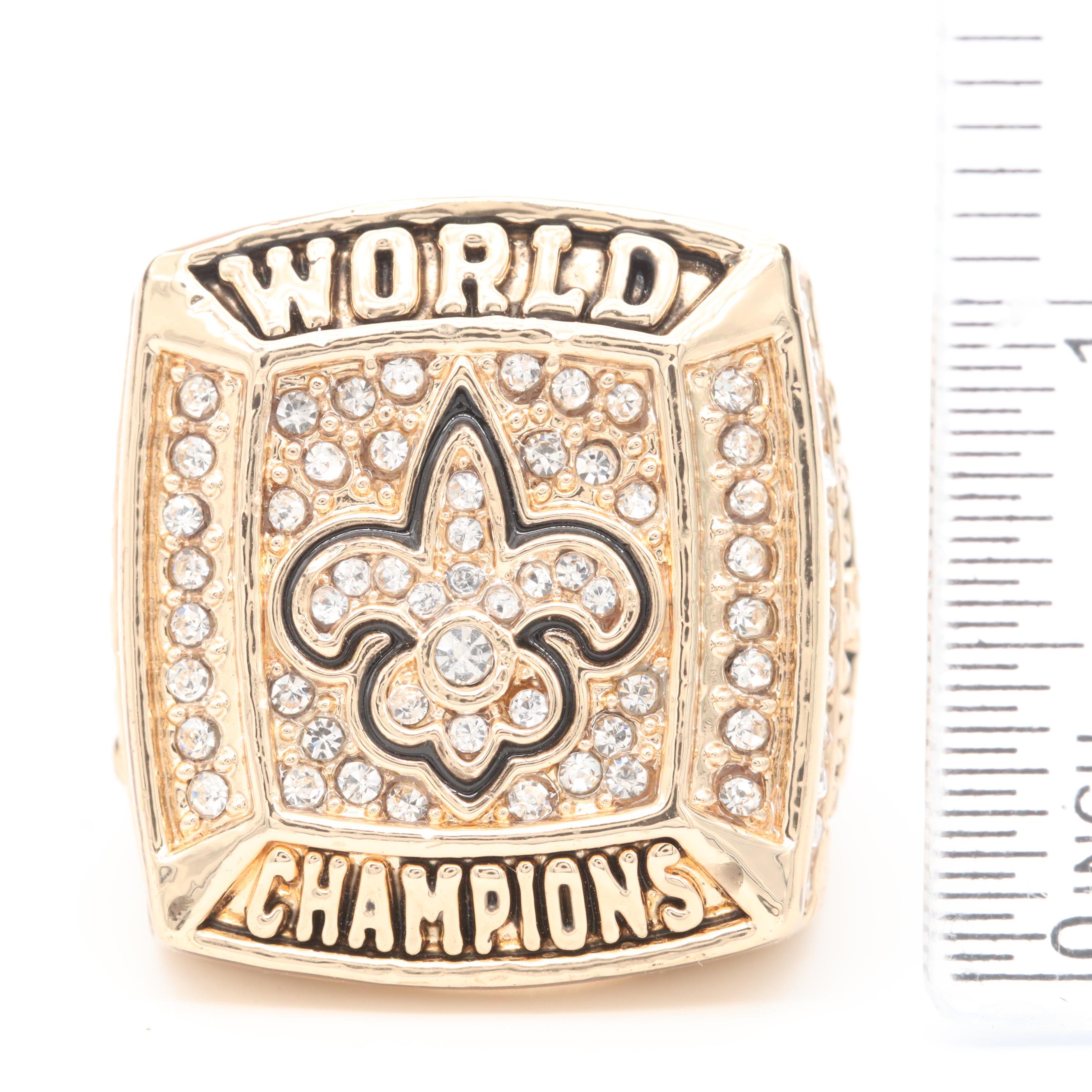New Orleans Saints Commemorative Replica Championship Ring