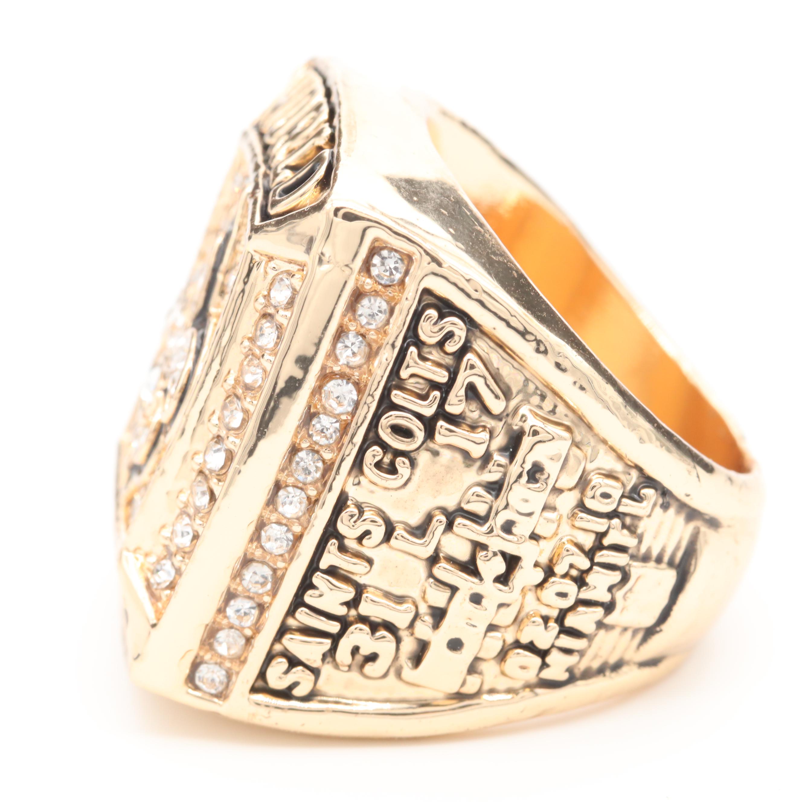 New Orleans Saints Commemorative Replica Championship Ring
