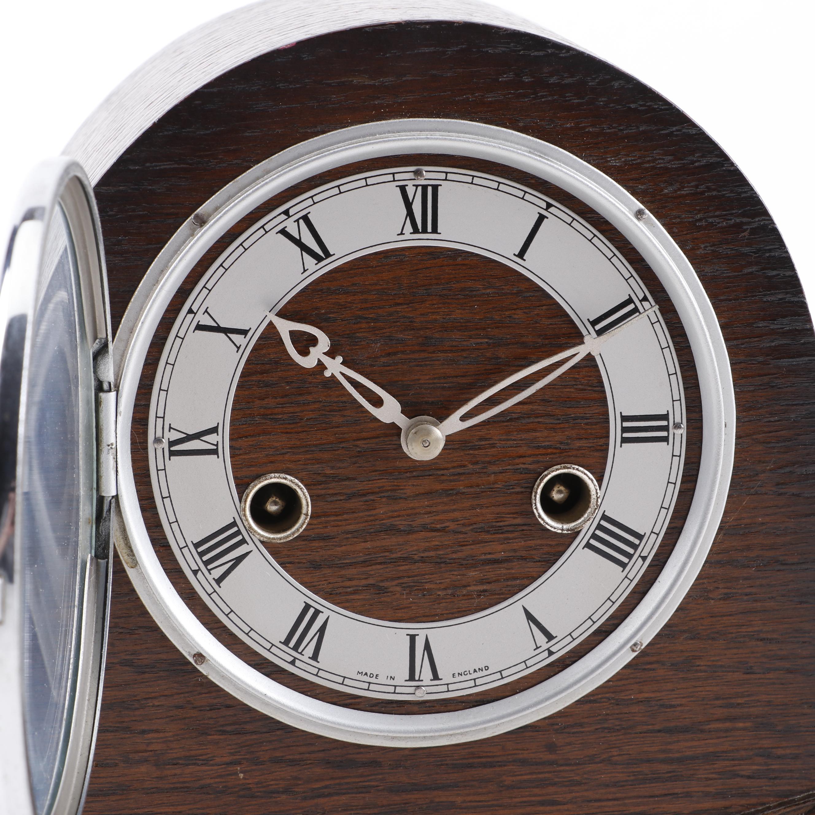 Smiths Enfield Clock Co. Mantel Clock, Mid-Century