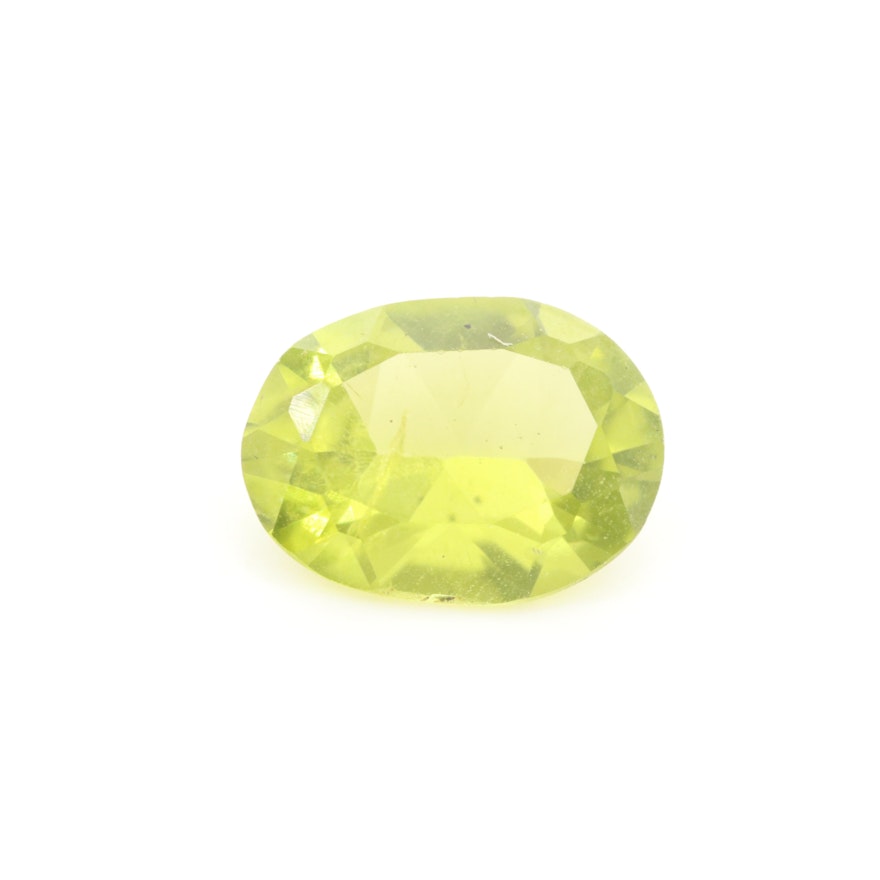 Loose 1.81 CT Peridot Stone