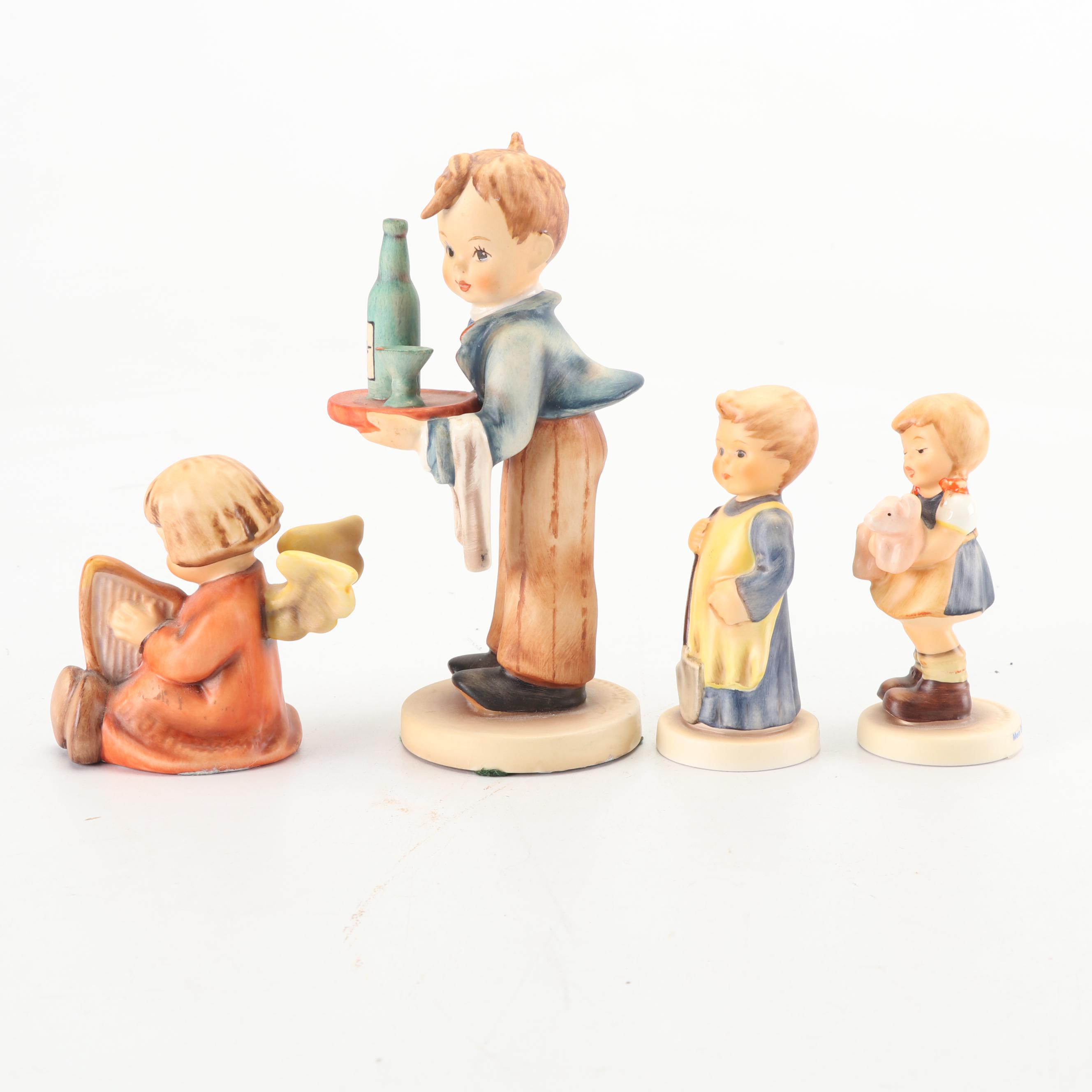 Goebel Hummel "Pigtails", "Garden Treasures" and Other Porcelain Figurines