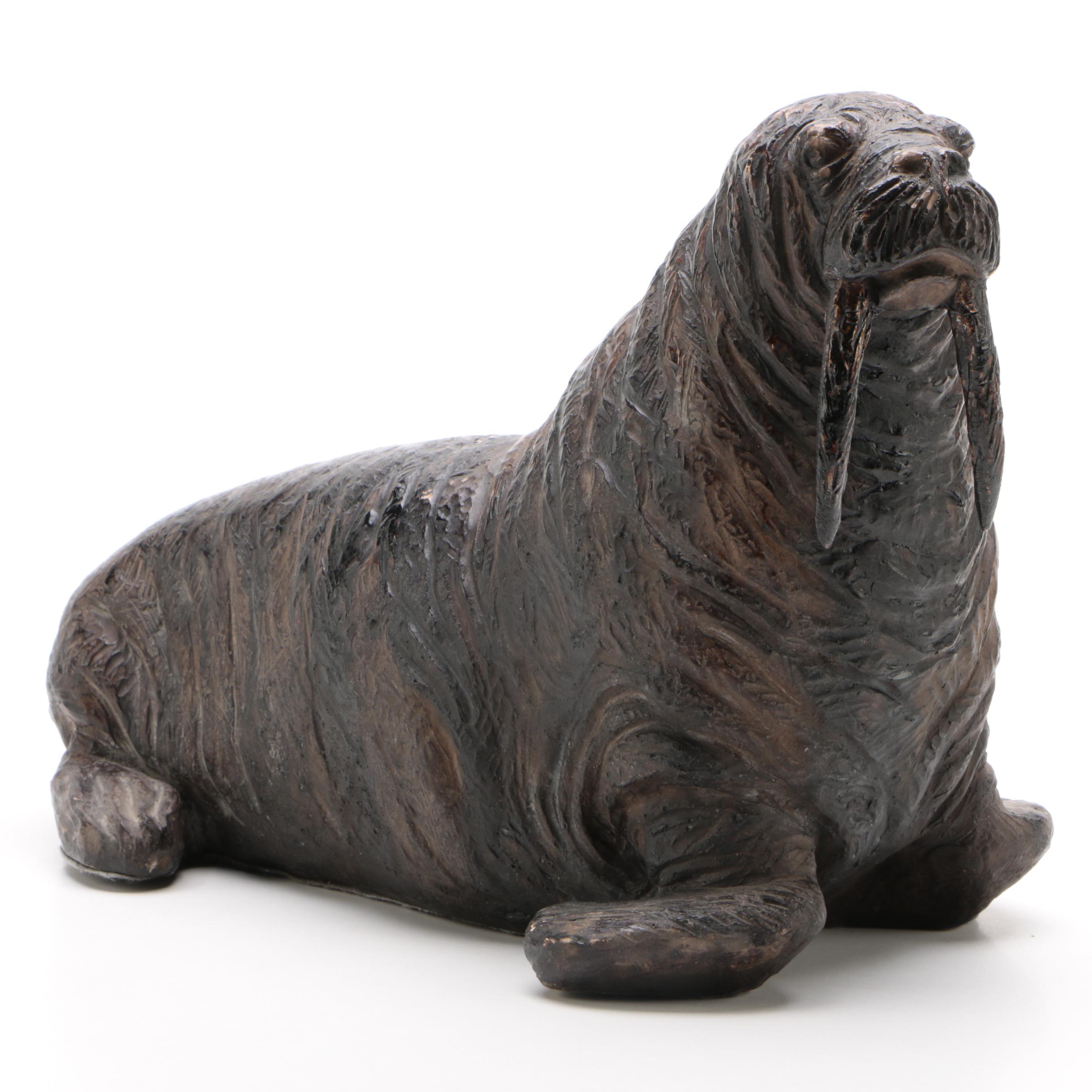 Austin Productions Inc. Sculpture of a Walrus
