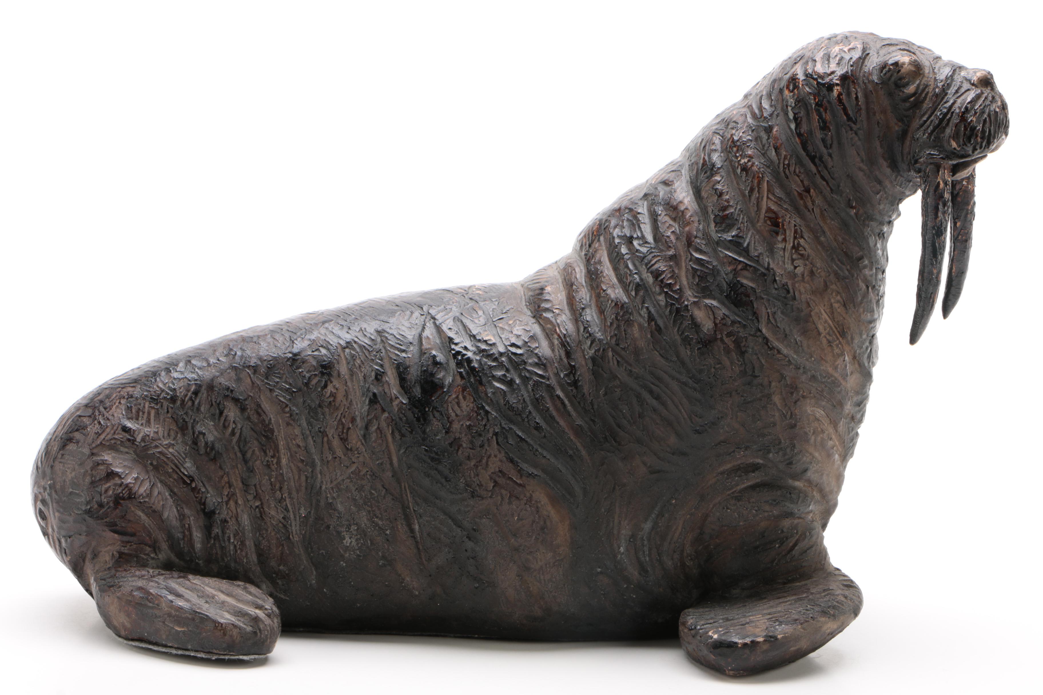 Austin Productions Inc. Sculpture of a Walrus