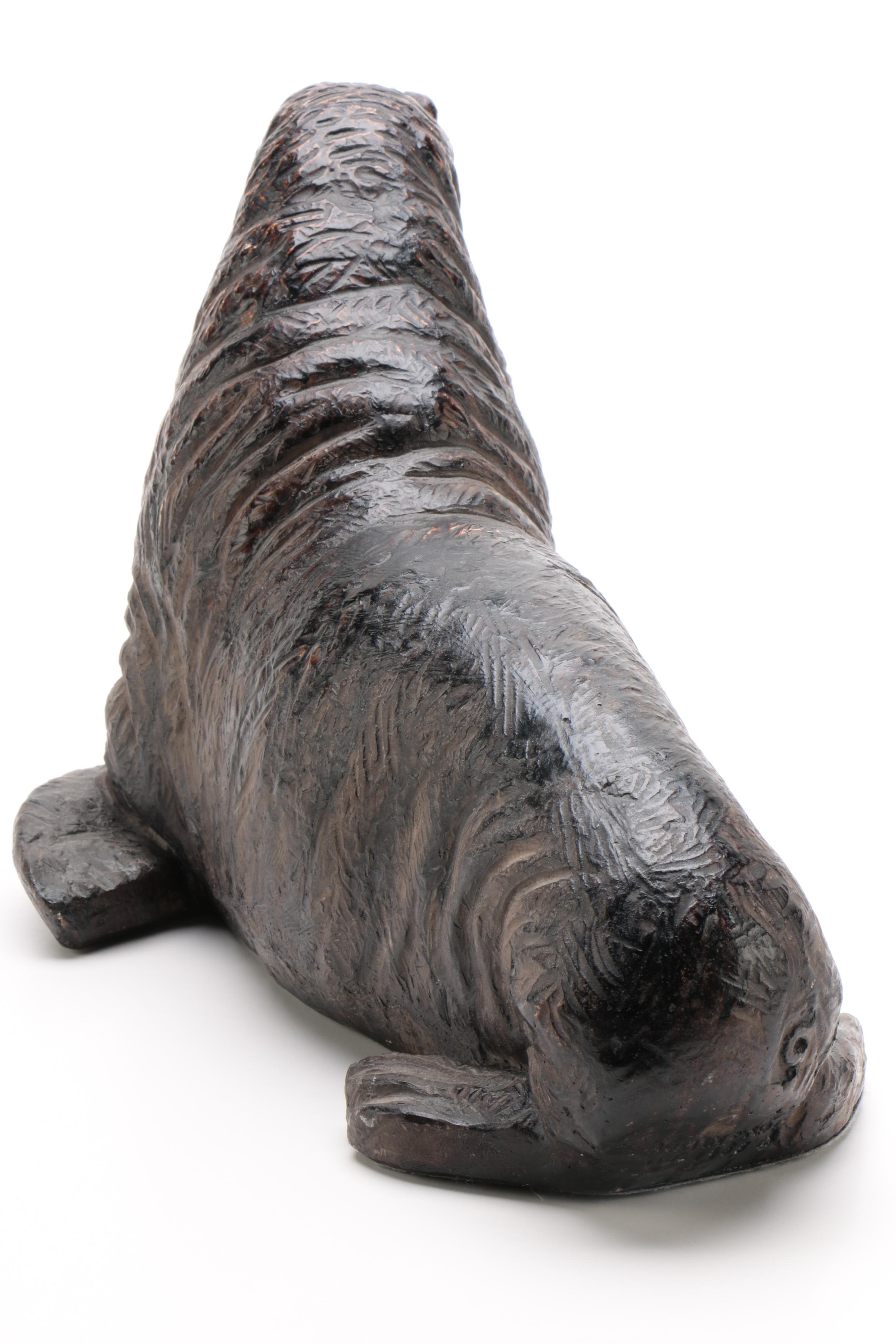 Austin Productions Inc. Sculpture of a Walrus