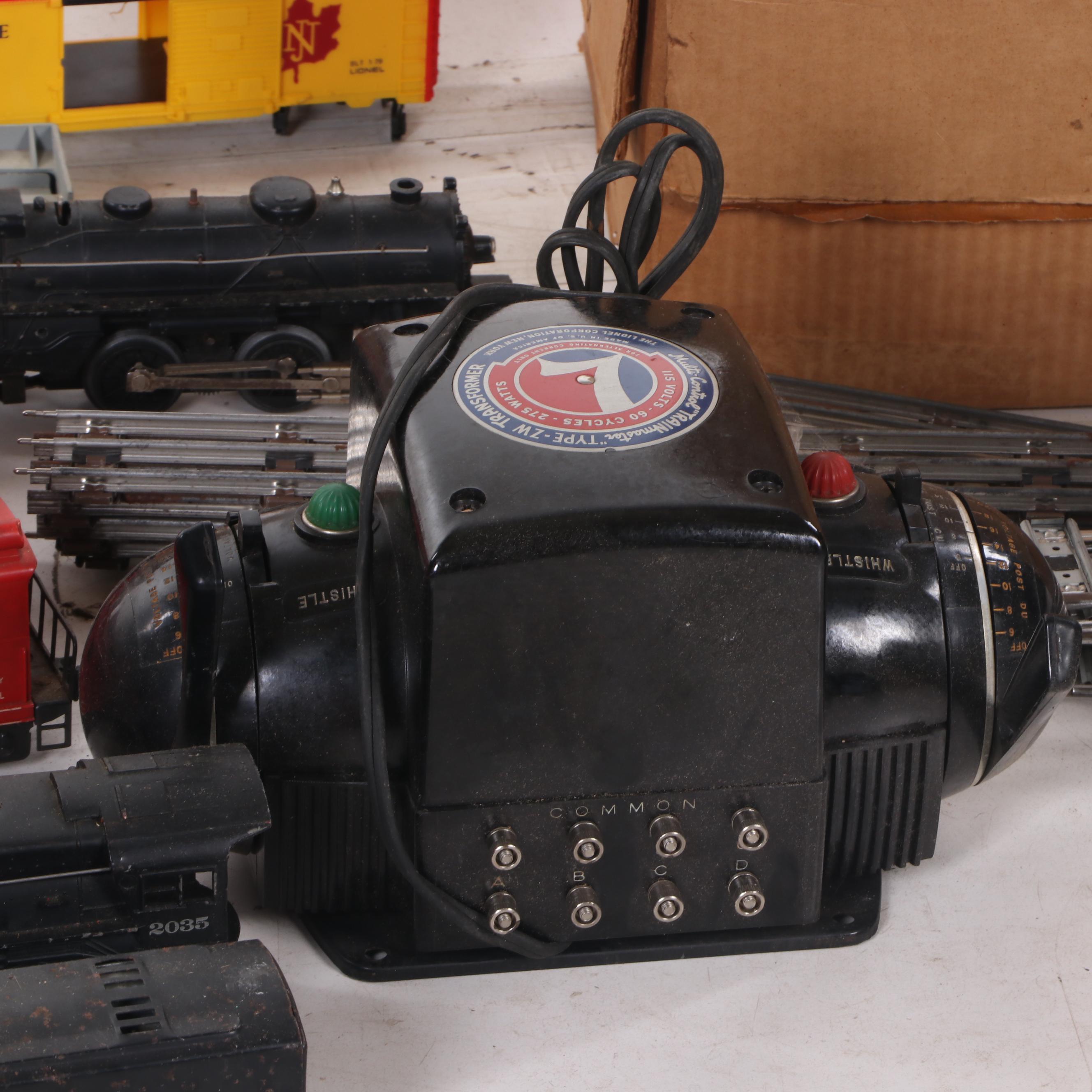 Lionel Scale O Motorized Model Train Cars, Transformers, Tracks, and Accessories