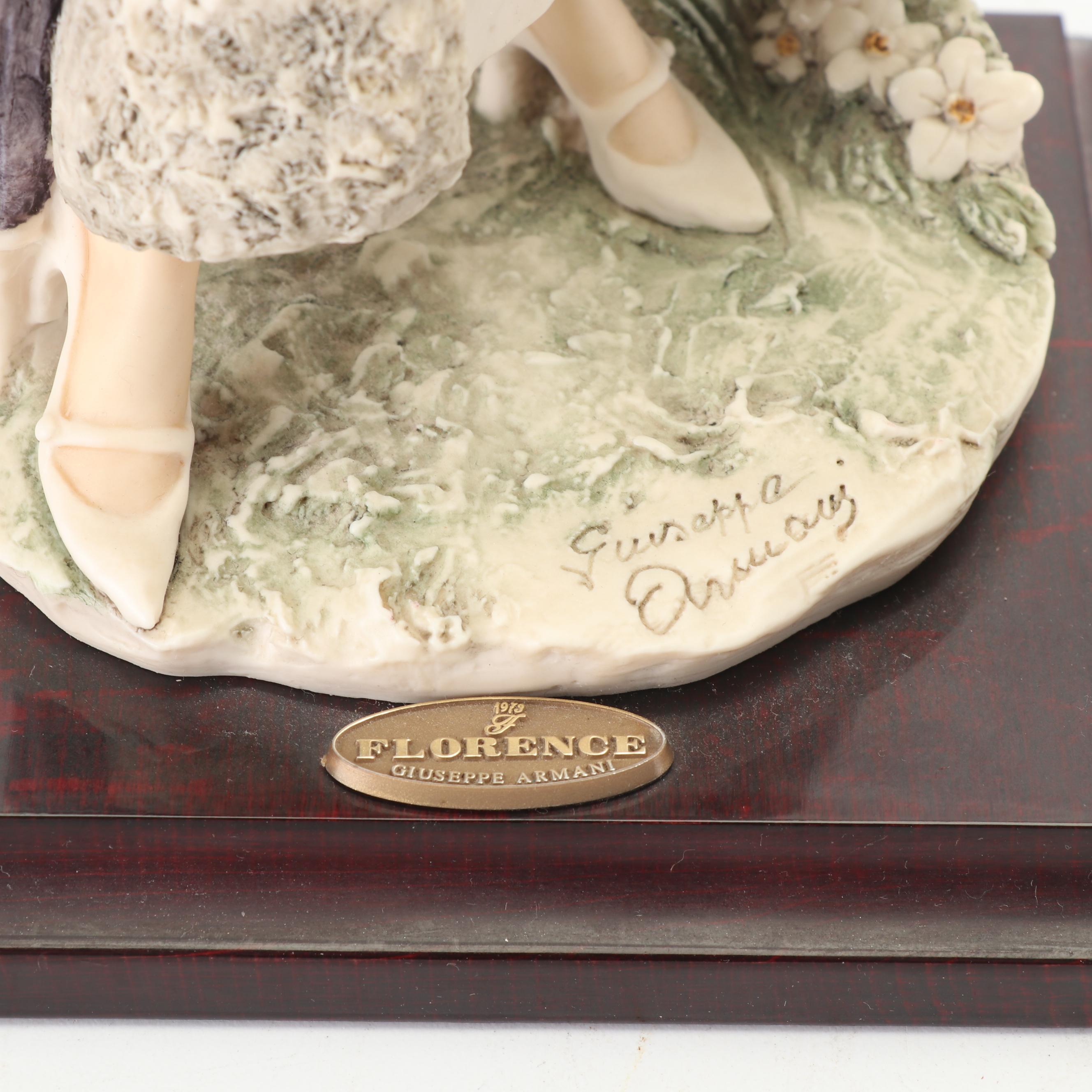 Giuseppi Armani "Tamara" Florence sculture d'arte Figurine
