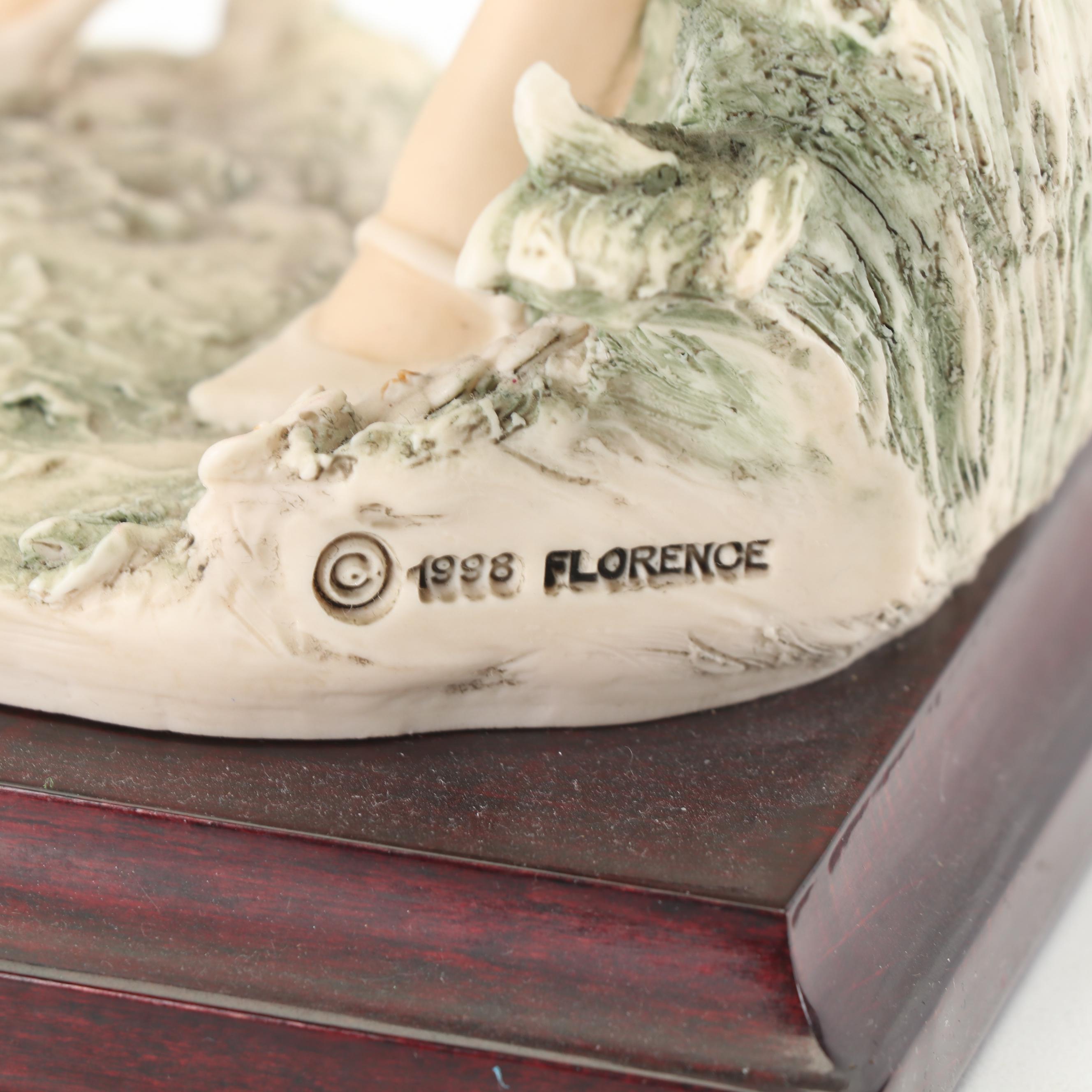 Giuseppi Armani "Tamara" Florence sculture d'arte Figurine