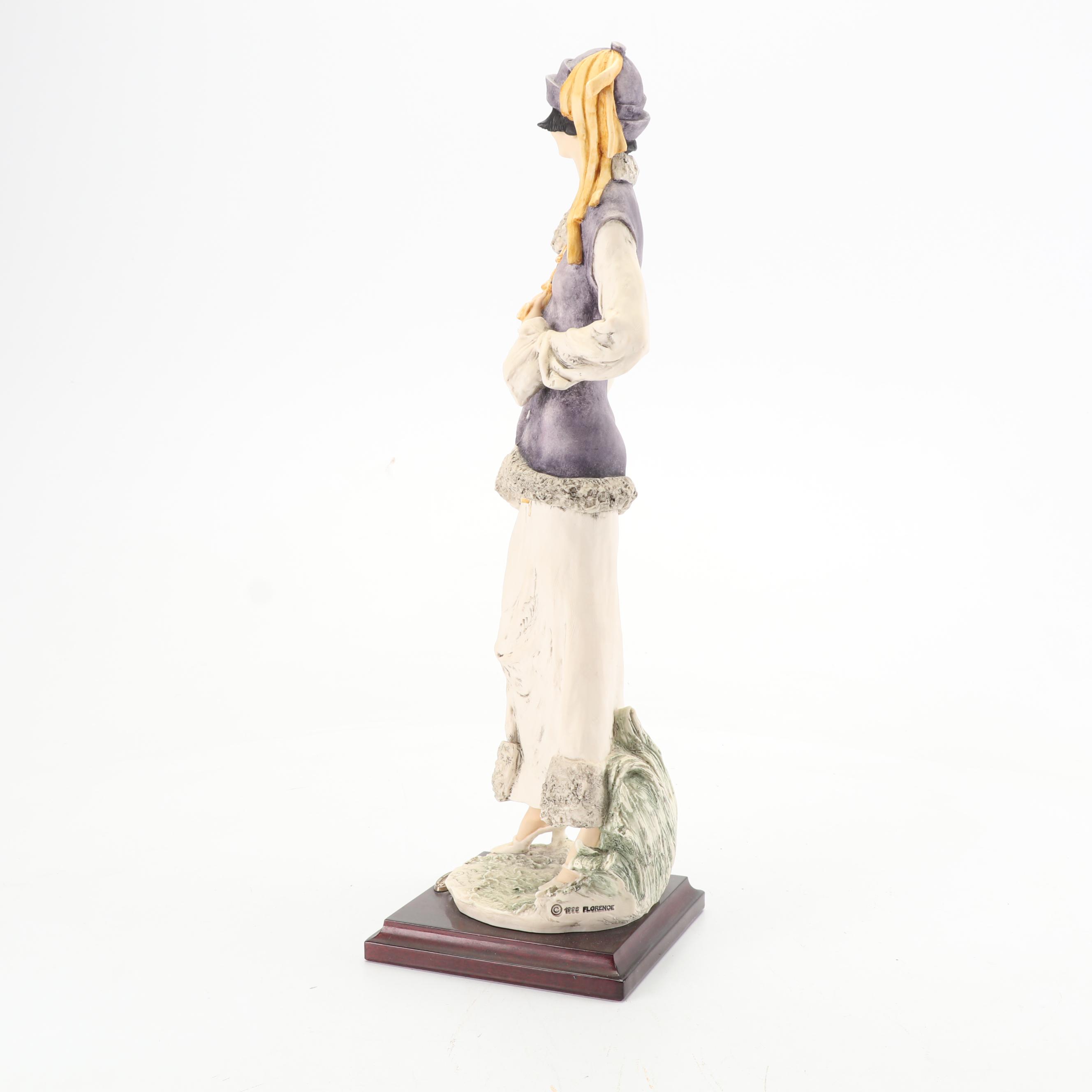 Giuseppi Armani "Tamara" Florence sculture d'arte Figurine