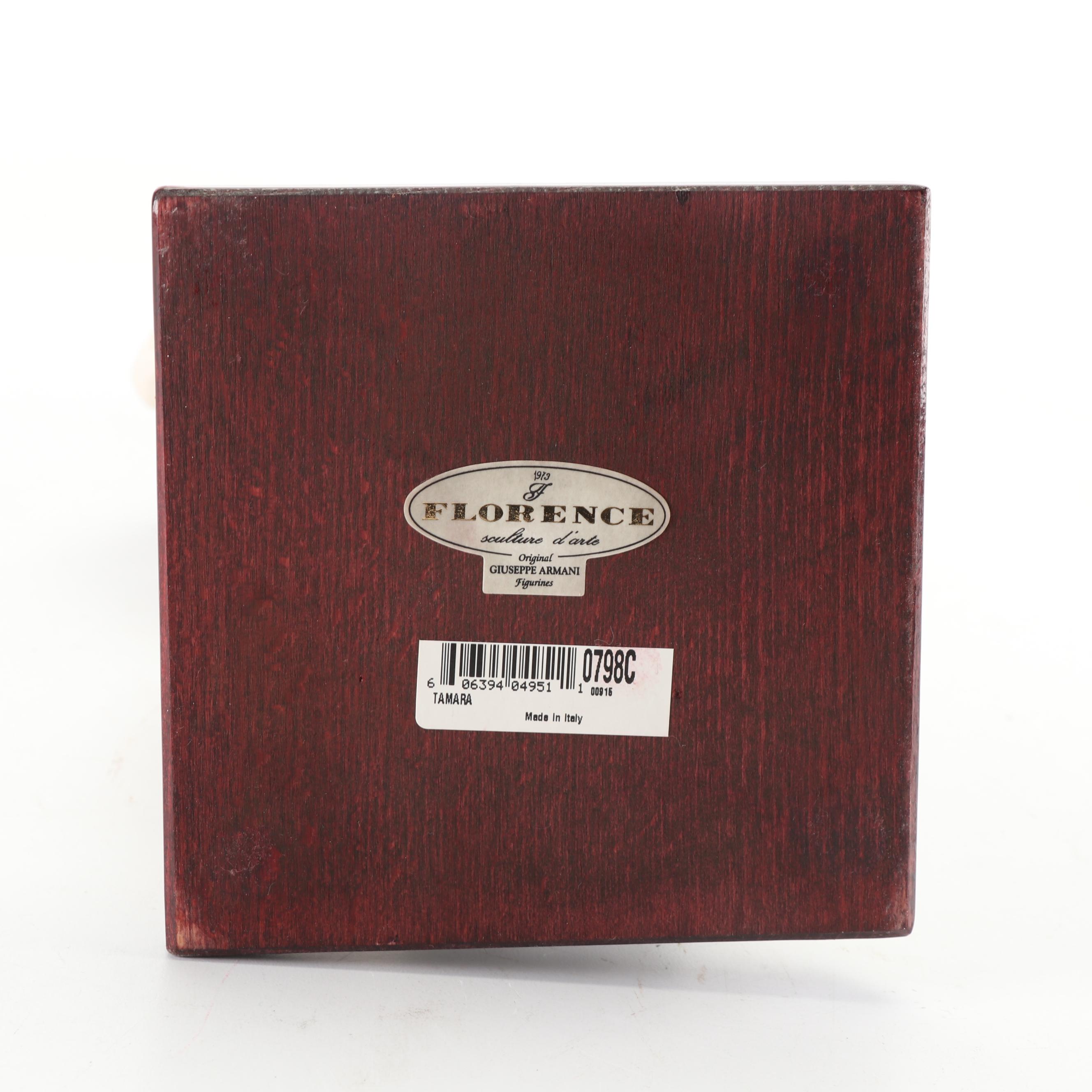 Giuseppi Armani "Tamara" Florence sculture d'arte Figurine