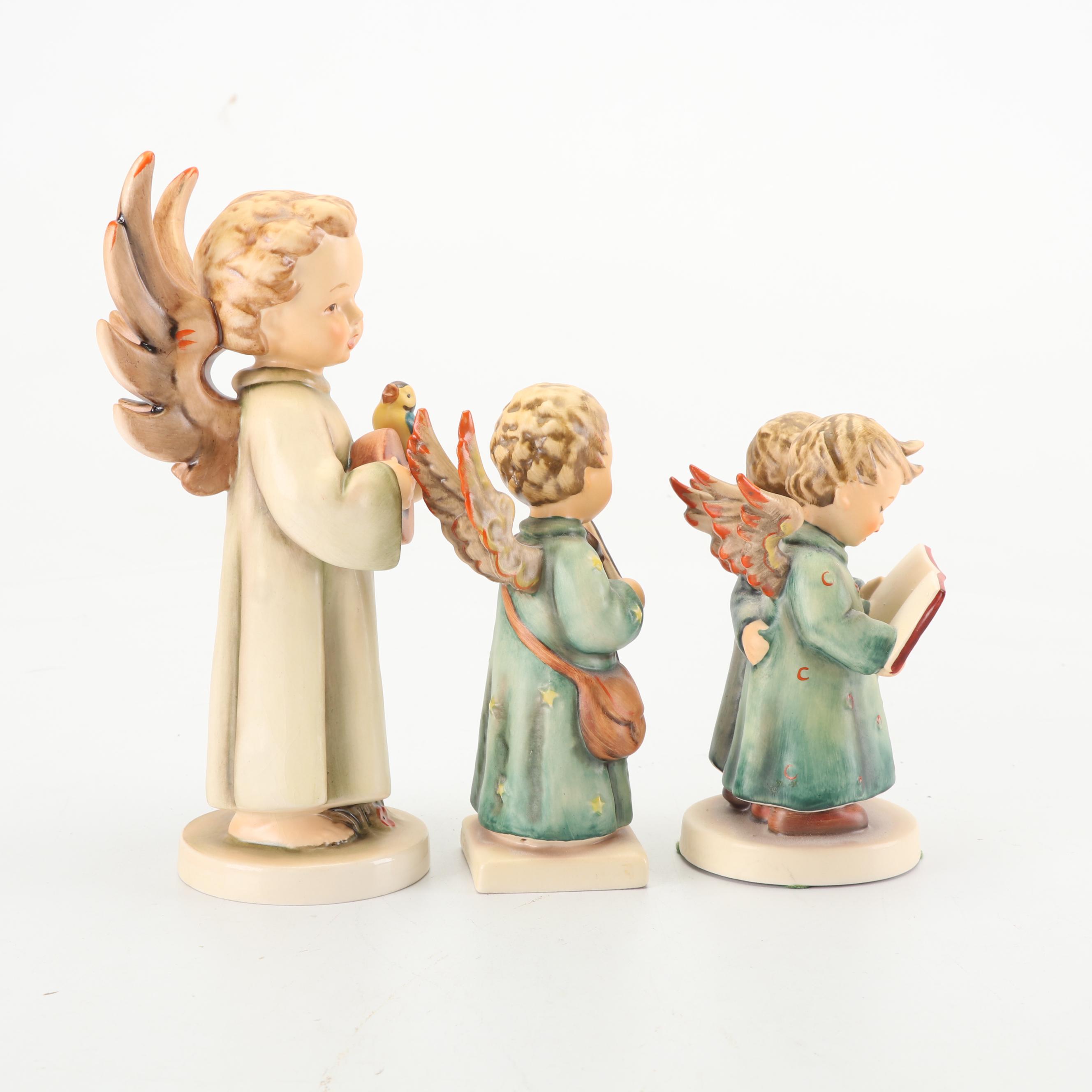 Hummel "Angel Duet" and Angel Themed Porcelain Figurines
