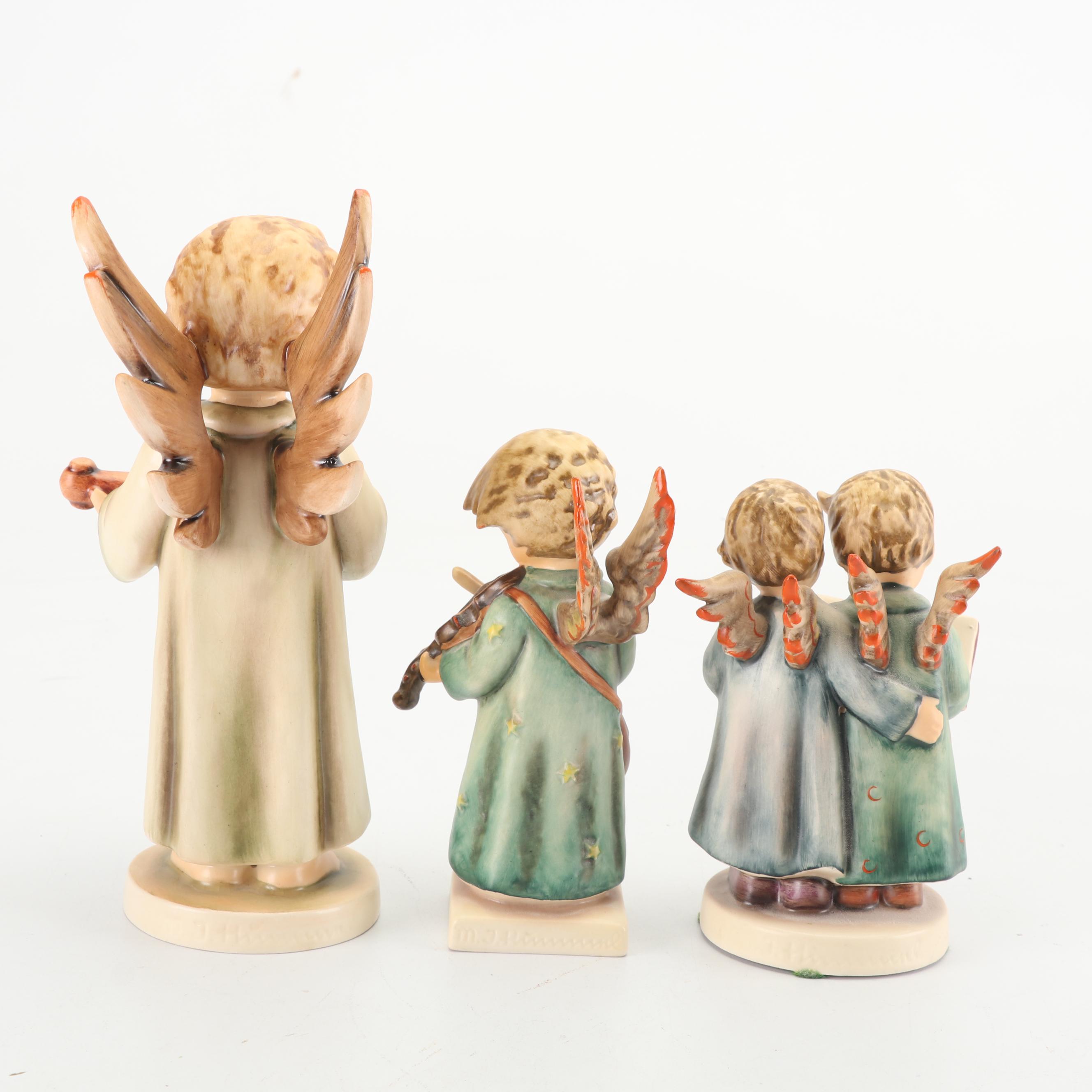 Hummel "Angel Duet" and Angel Themed Porcelain Figurines