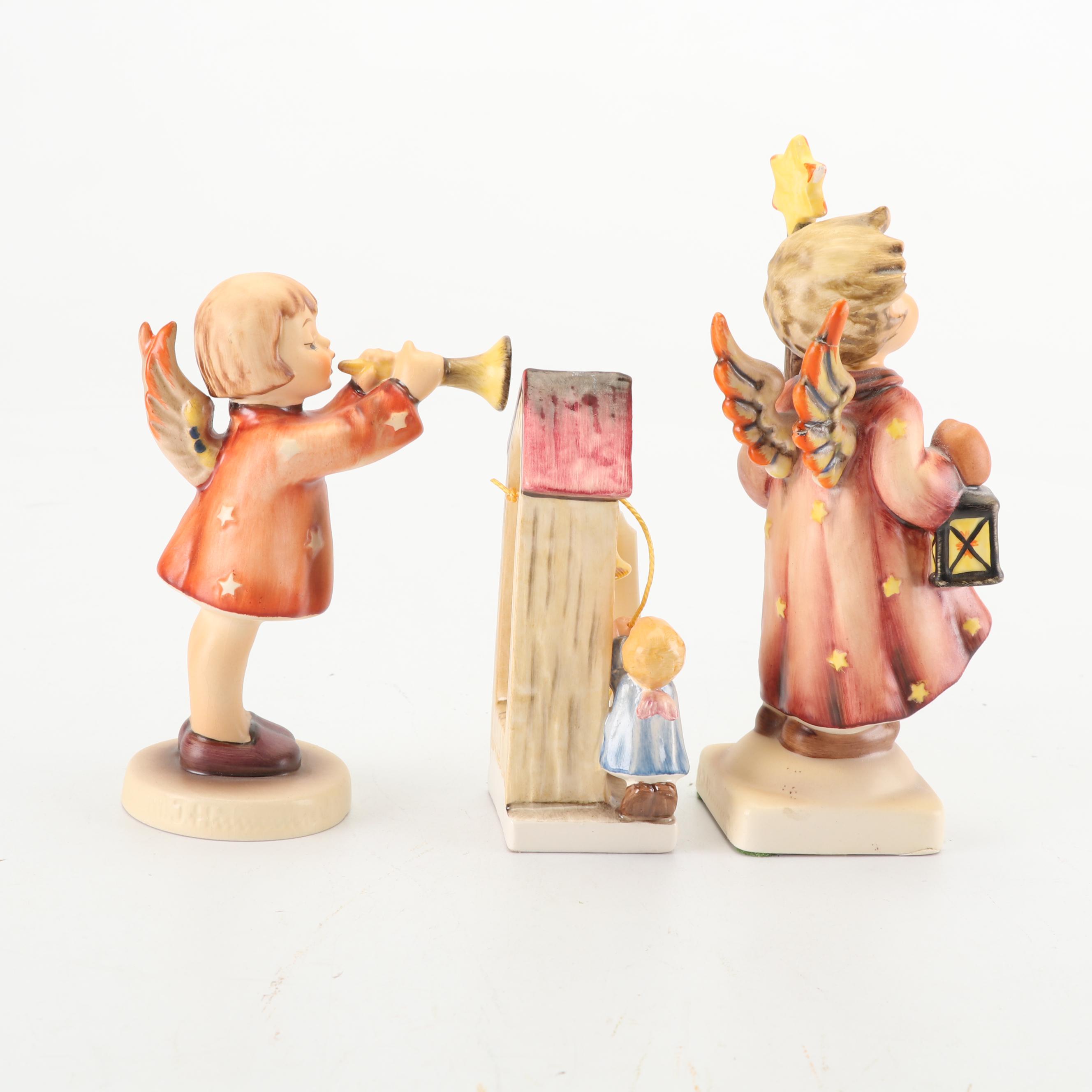 Hummel "Angel Duet" and Angel Themed Porcelain Figurines