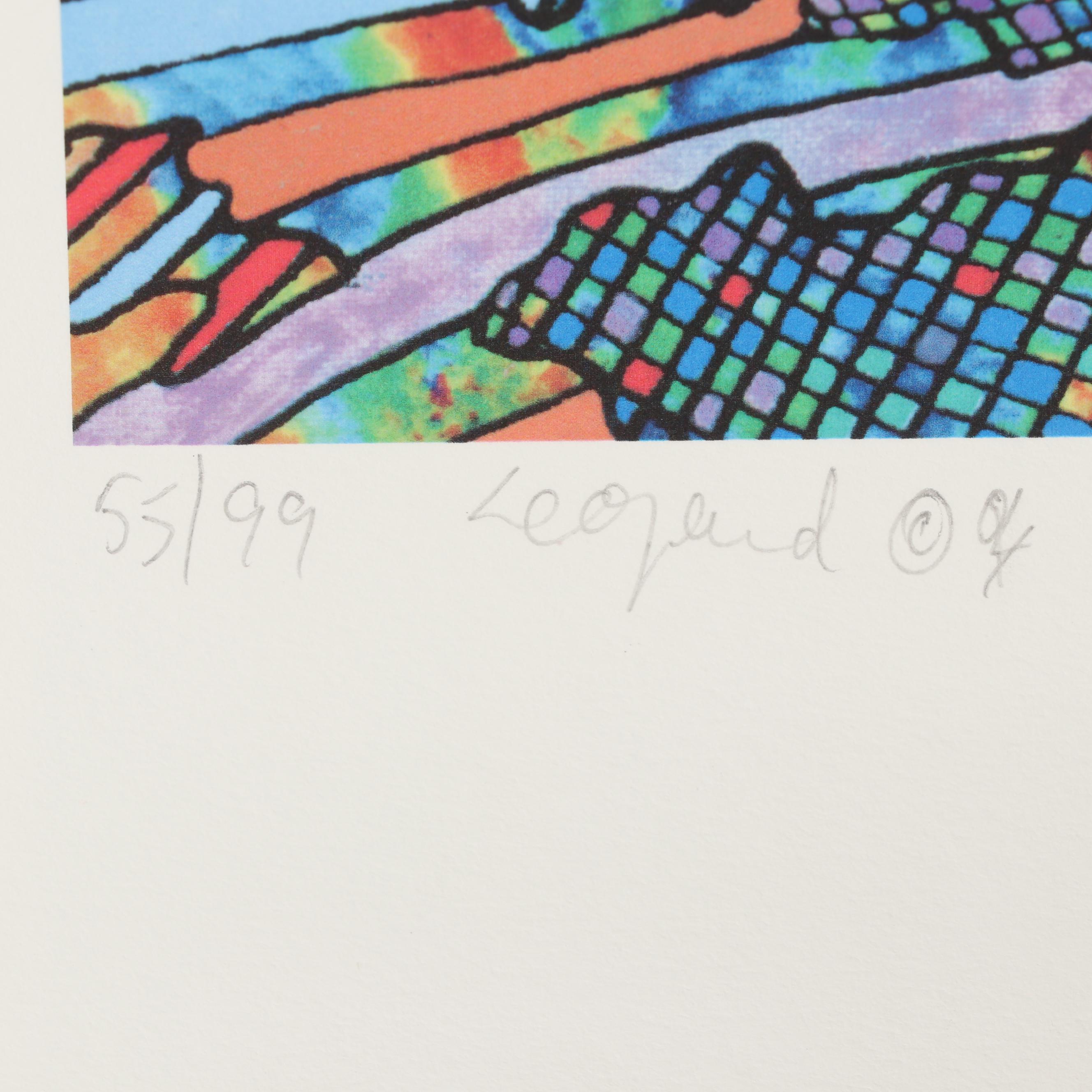 Guillaume Azoulay Giclees "Leopard" and "Arabesques Tigrees"