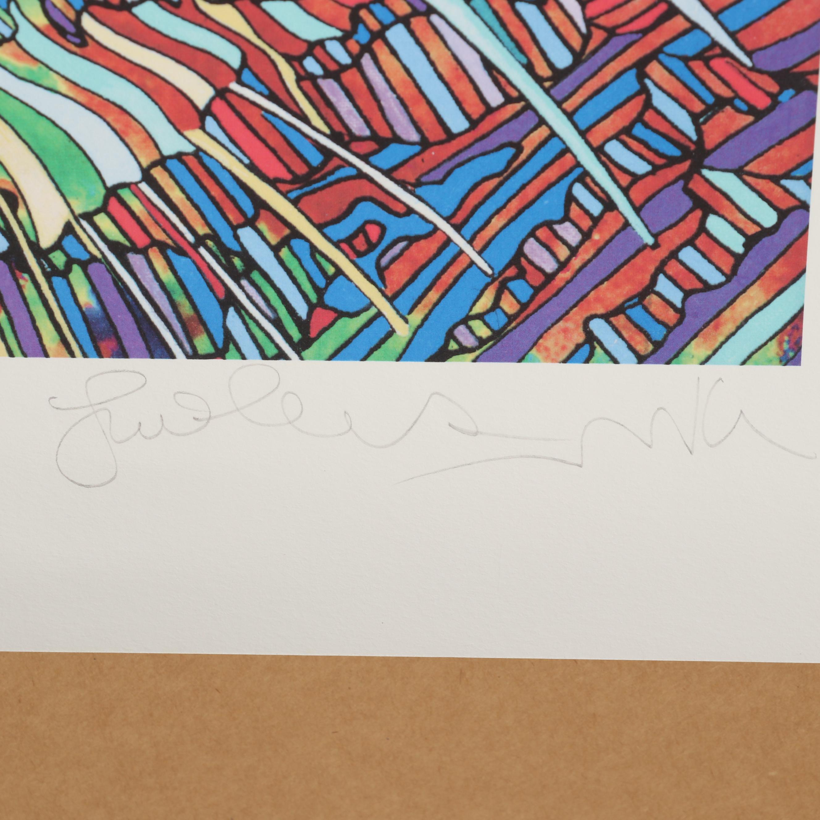 Guillaume Azoulay Giclees "Leopard" and "Arabesques Tigrees"