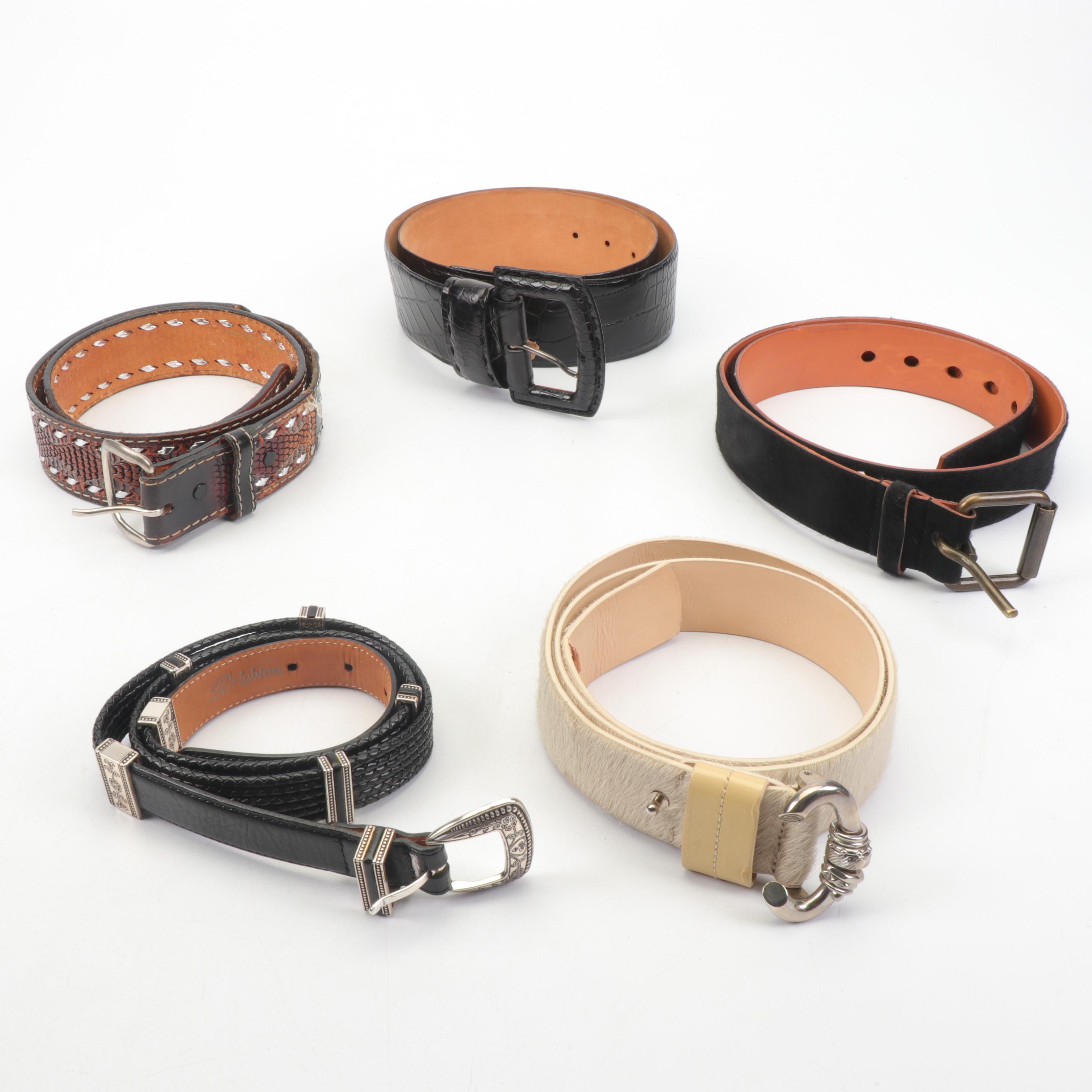 Miu Miu, Max Mara, Brighton and Francesco Bias Belts