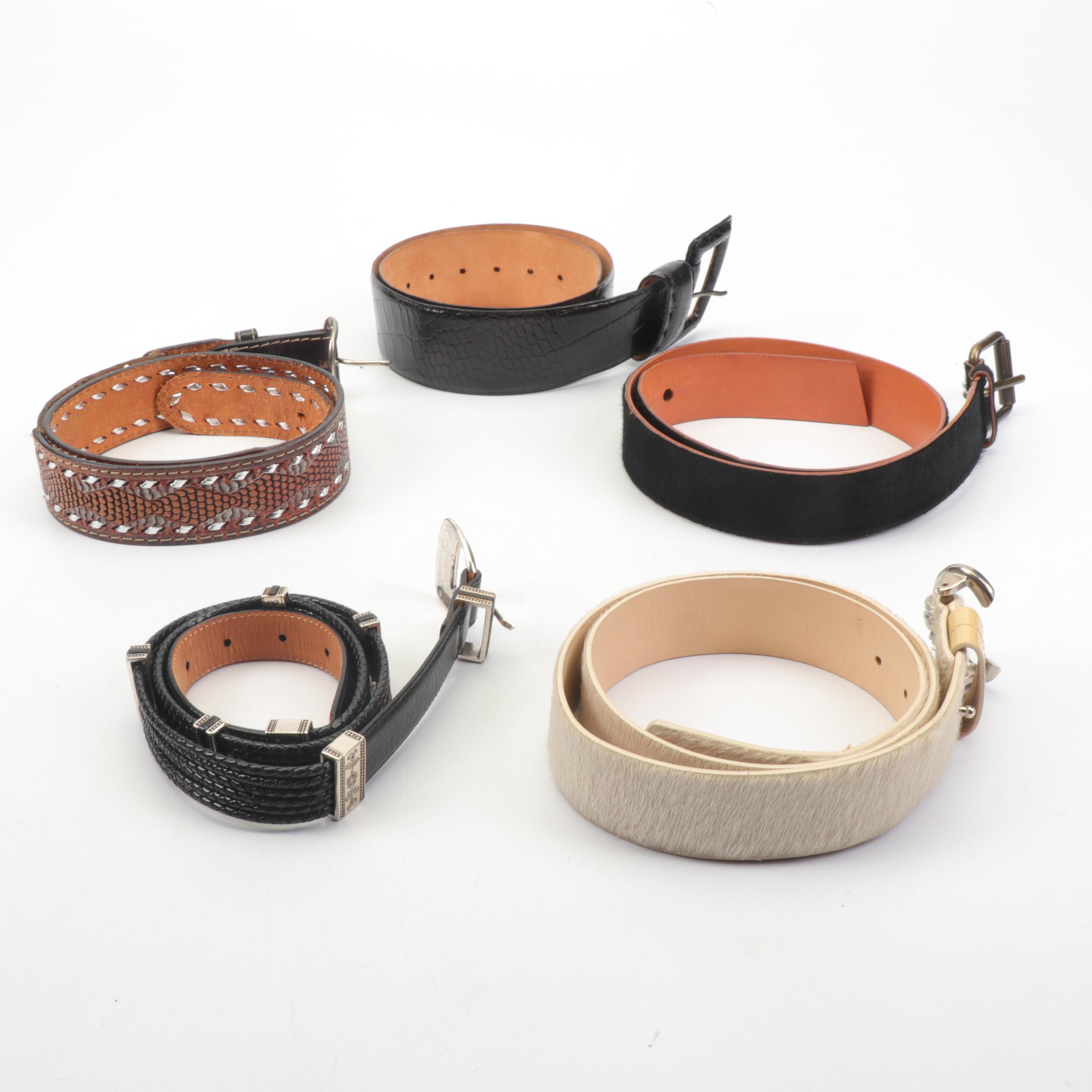 Miu Miu, Max Mara, Brighton and Francesco Bias Belts