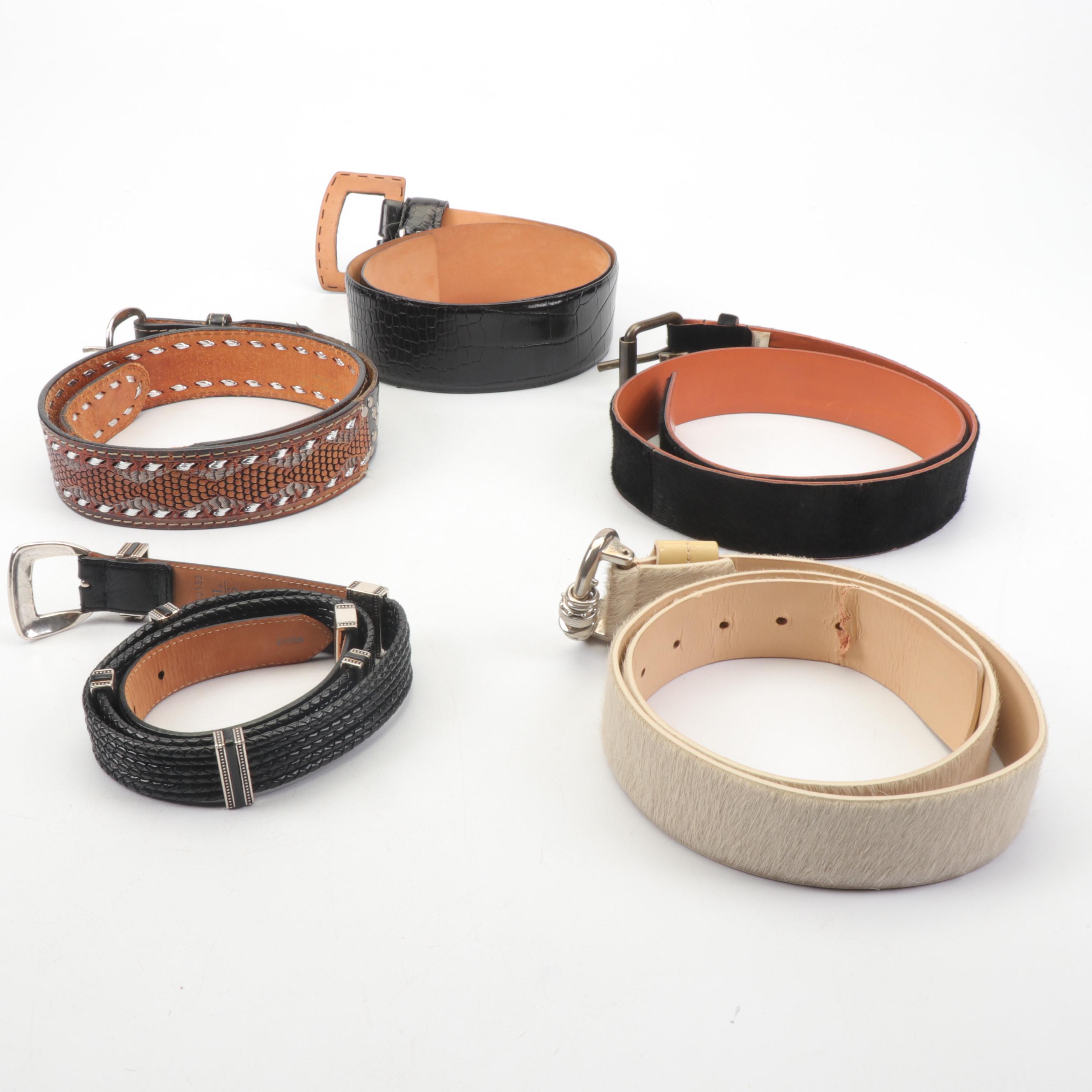 Miu Miu, Max Mara, Brighton and Francesco Bias Belts