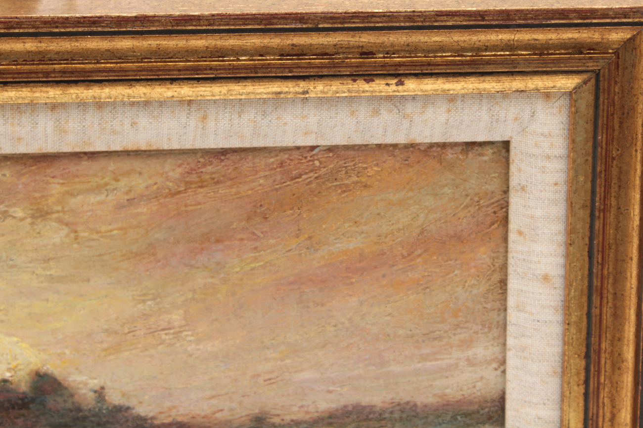 Hamilton Chapman Oil Painting of Landscape