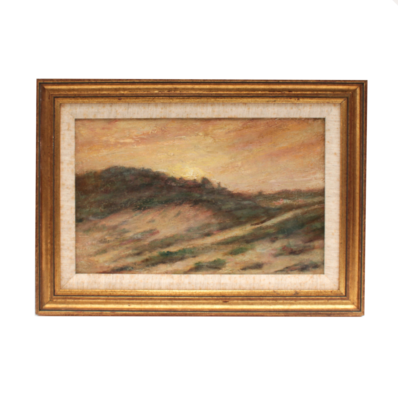 Hamilton Chapman Oil Painting of Landscape