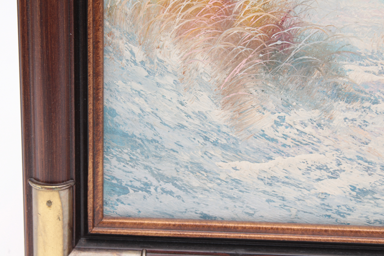 Sandler Oil Painting of Lighthouse