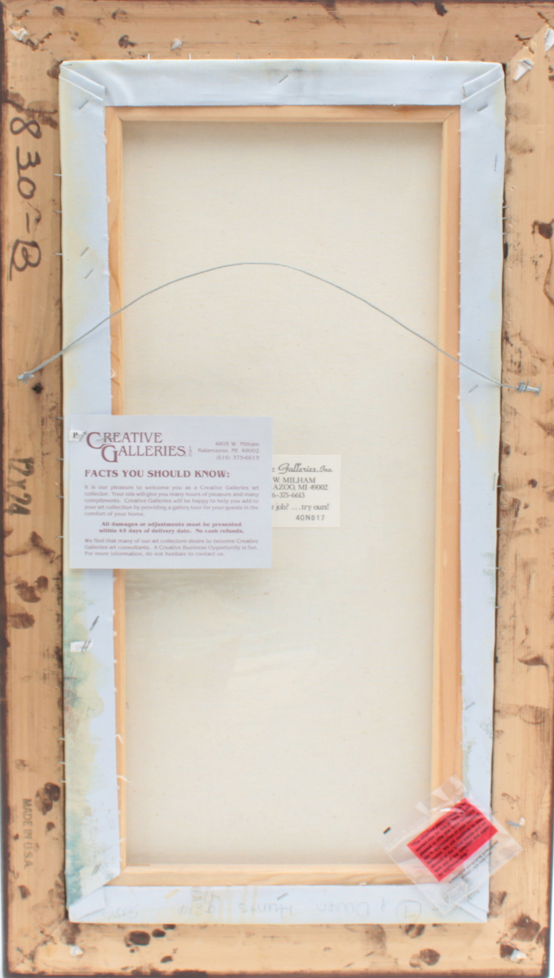 Sandler Oil Painting of Lighthouse