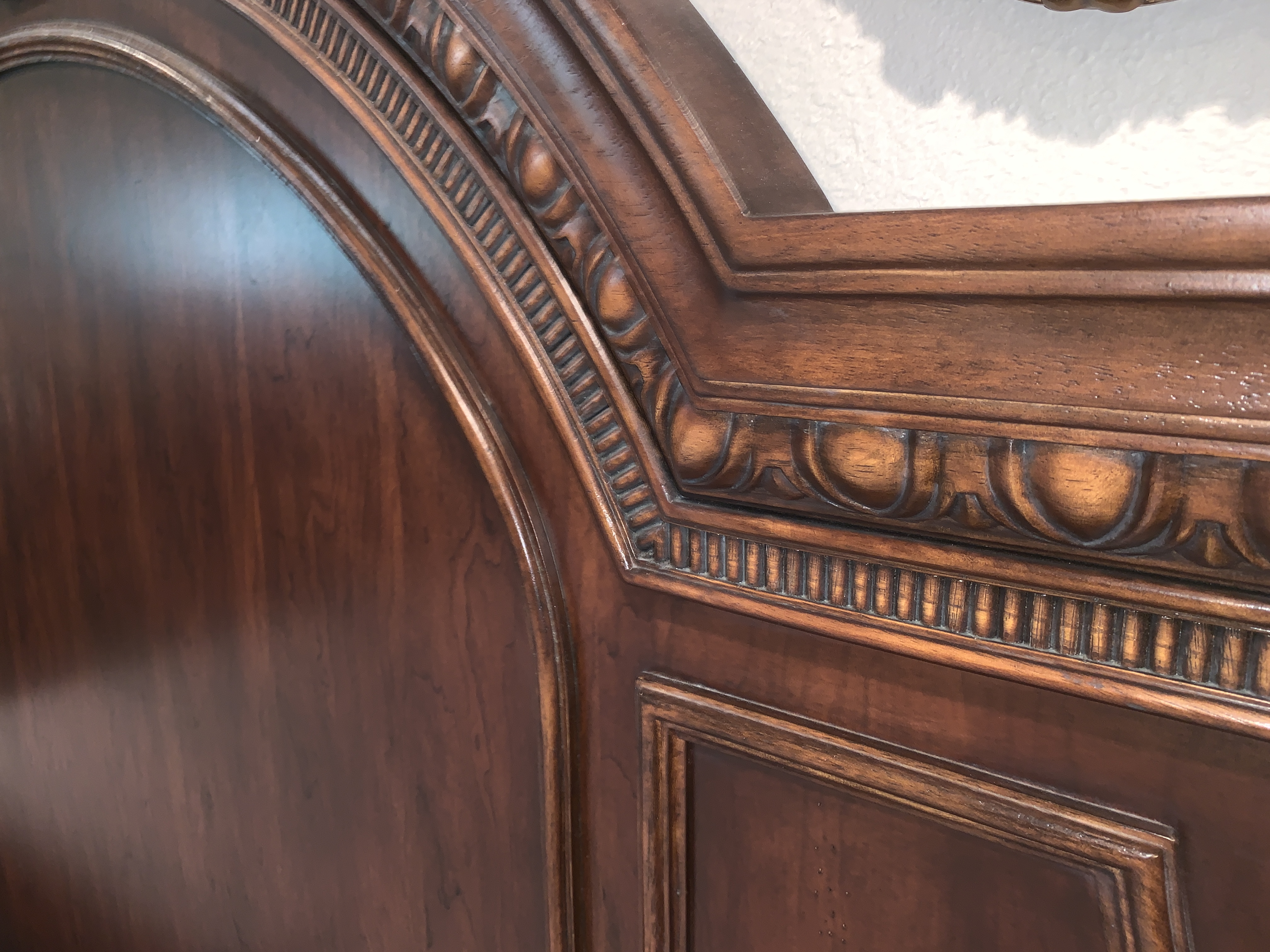 Pulaski Mahogany King Size Four Poster Bed Frame