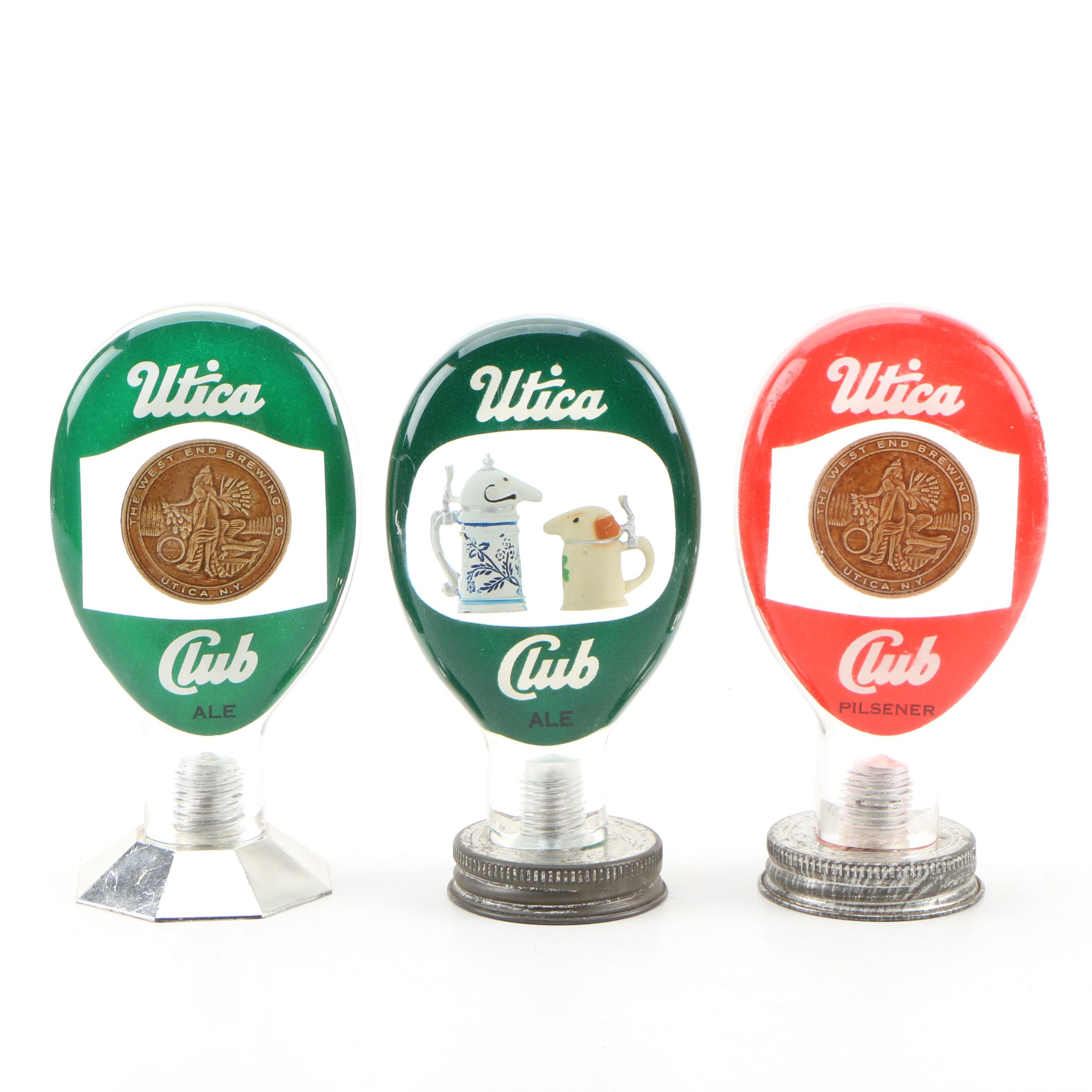 Utica Club Beer Tap Handles