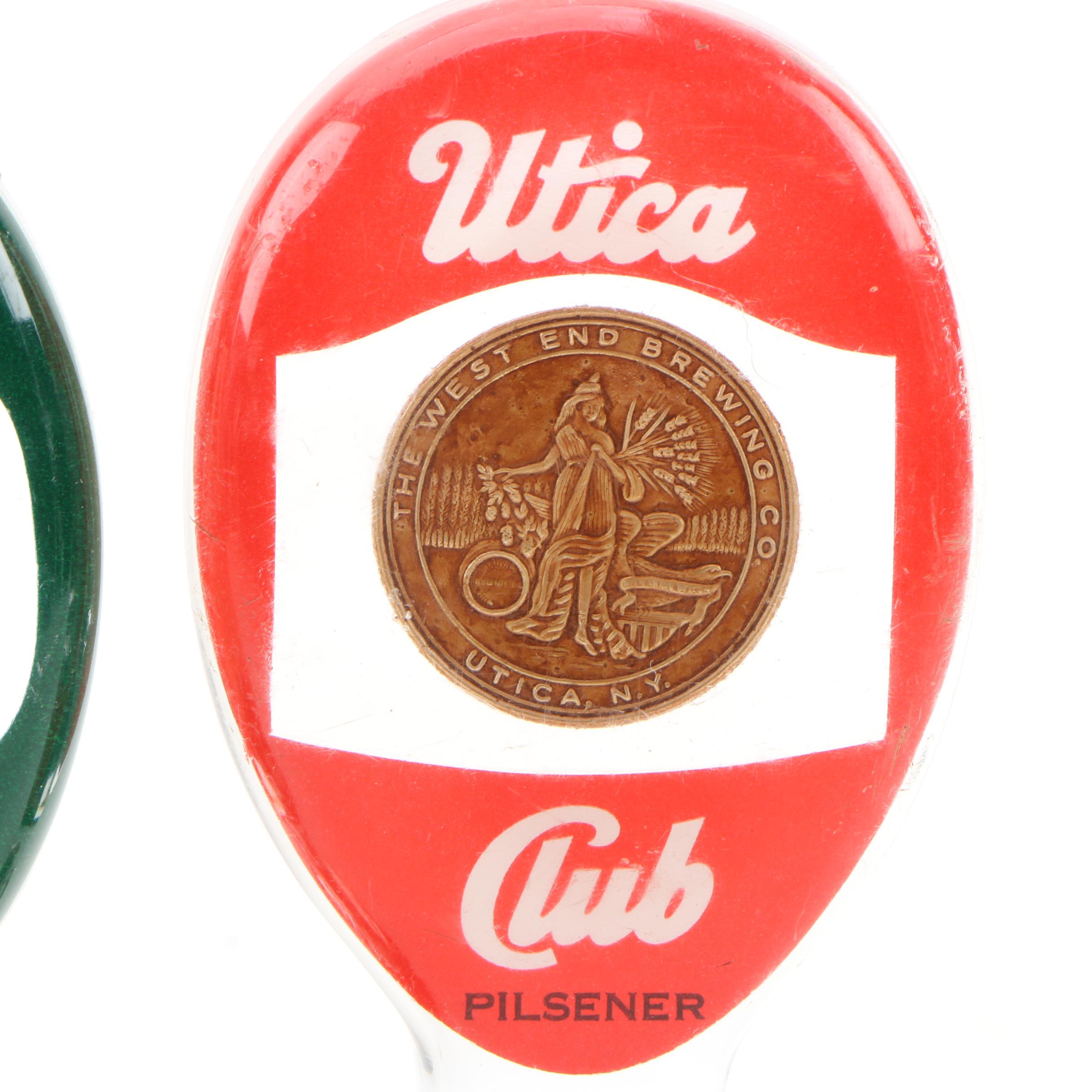 Utica Club Beer Tap Handles