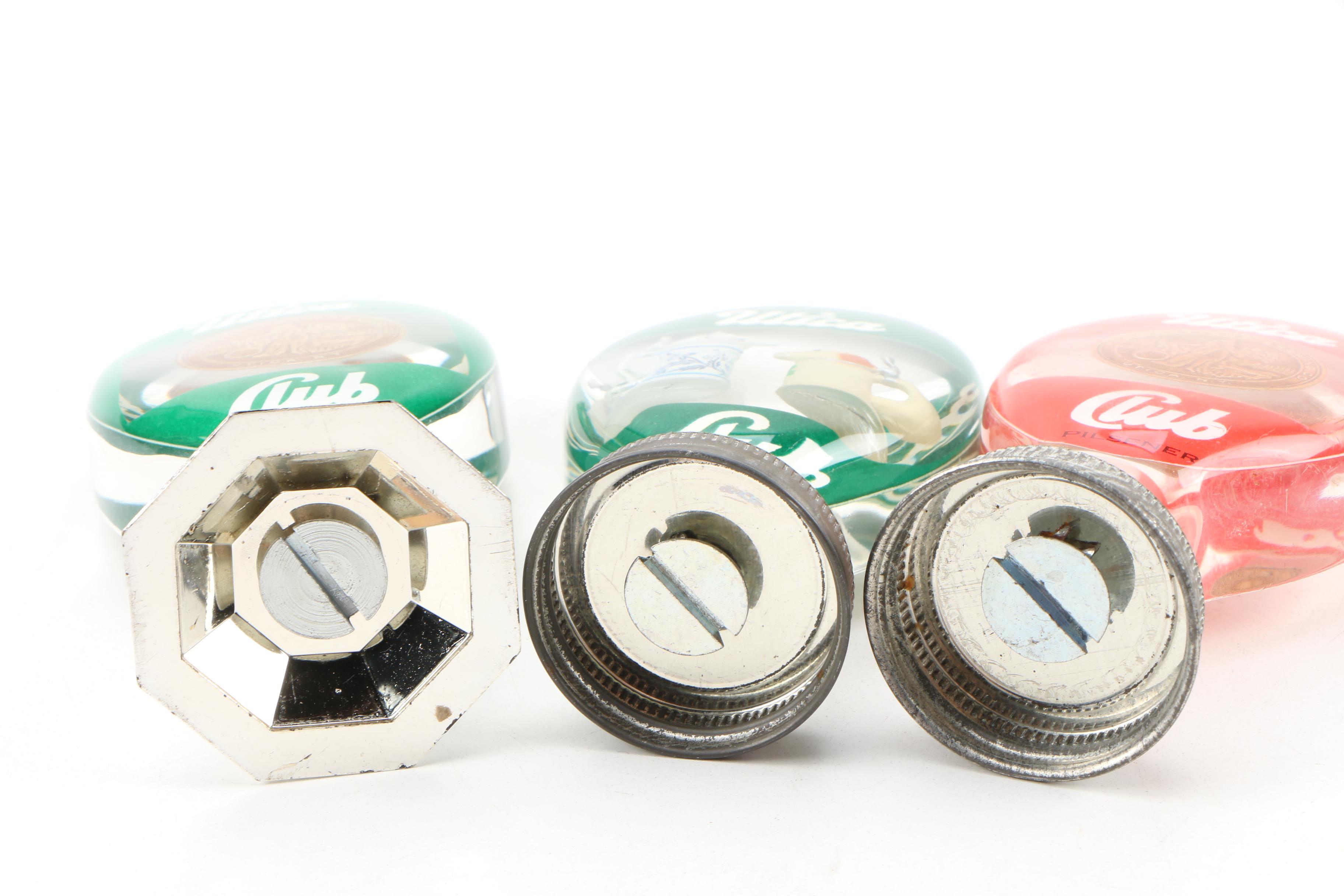 Utica Club Beer Tap Handles