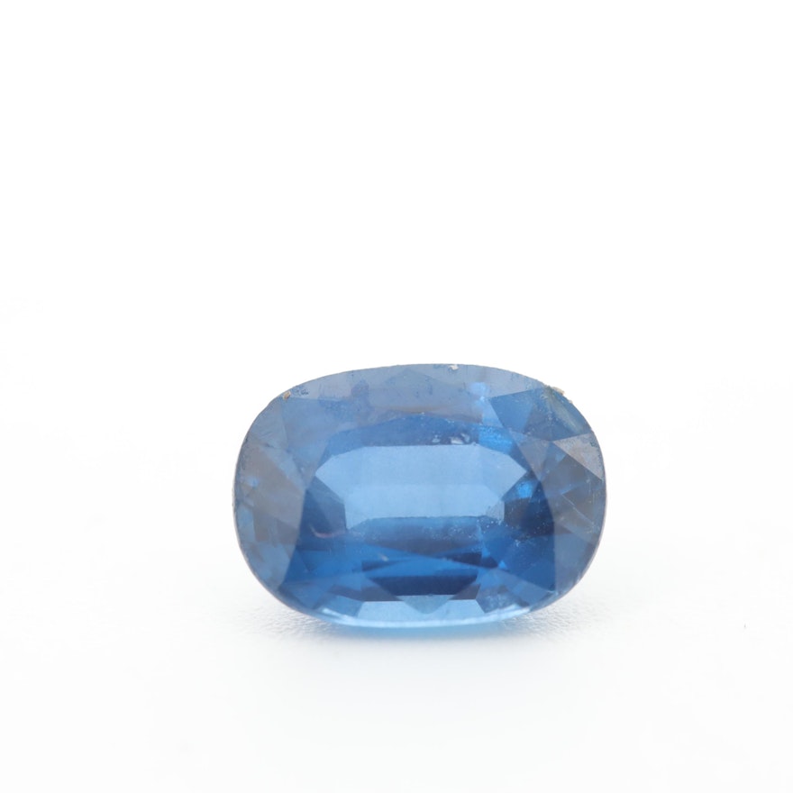 Loose 2.62 CT Blue Sapphire Gemstone