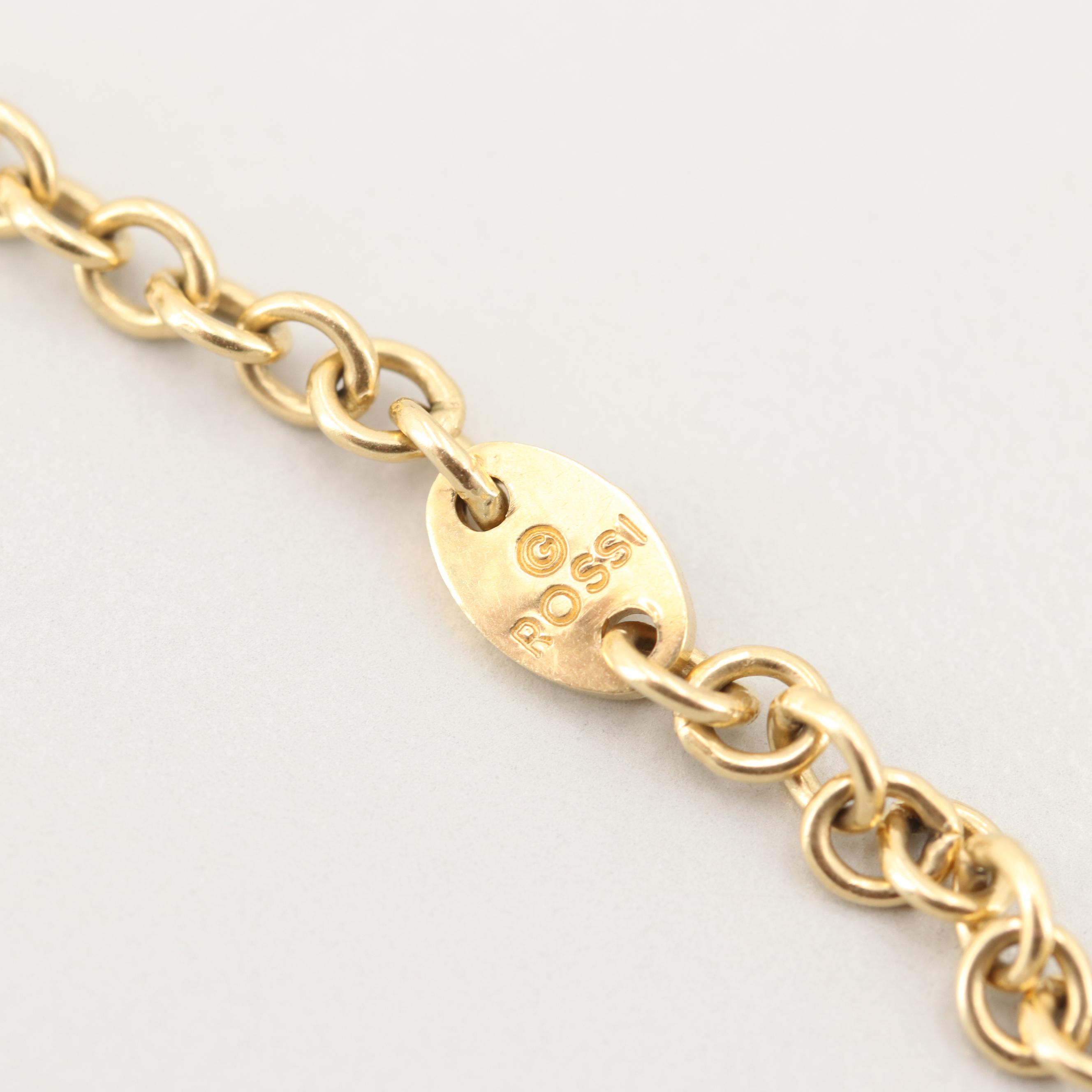 Rossi 18K Yellow Gold Mixed Gemstone Briolette Necklace