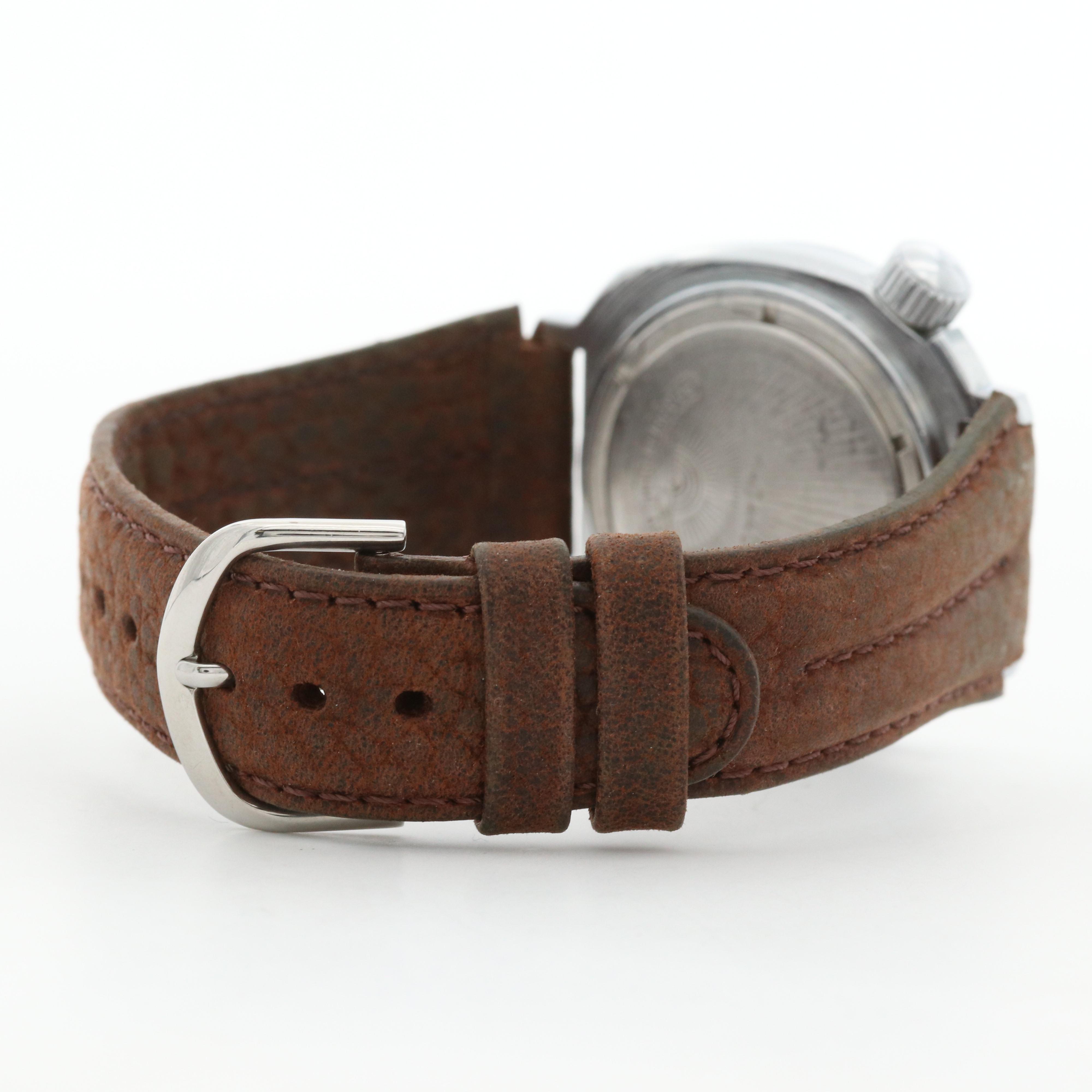 Vostok Amphibia Komandirskie Soviet Military Stainless Steel Watch