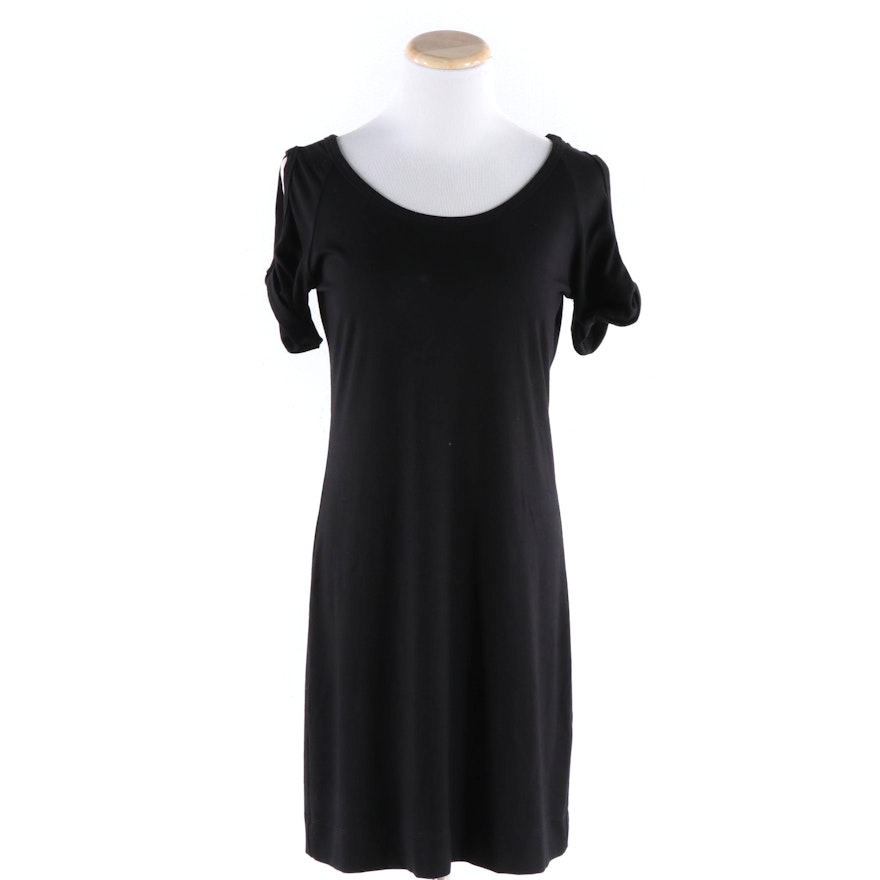 Fifteen Twenty Twist Cold Shoulder Black Dress