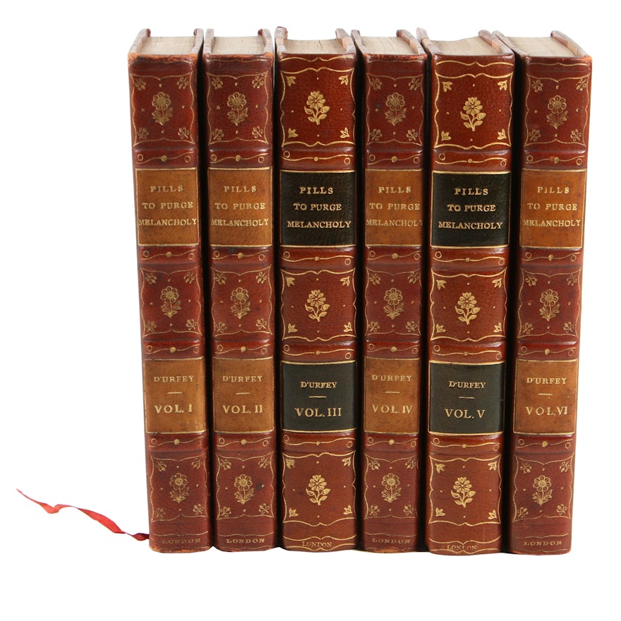 1719 "Songs Compleat, Pleasant and Divertive" in Six Volumes by Thomas d'Urfey