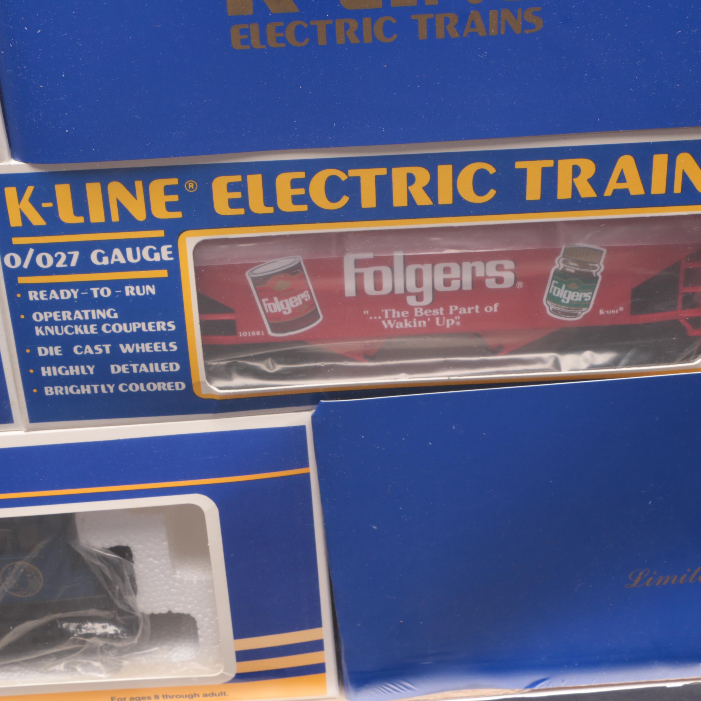 K-Line Limited Edition Collector's Electric Train Set, 1990