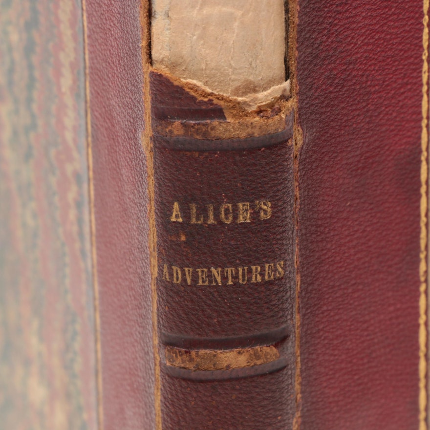 1866 First Edition Second Issue "Alice's Adventures in Wonderland" by L. Carroll