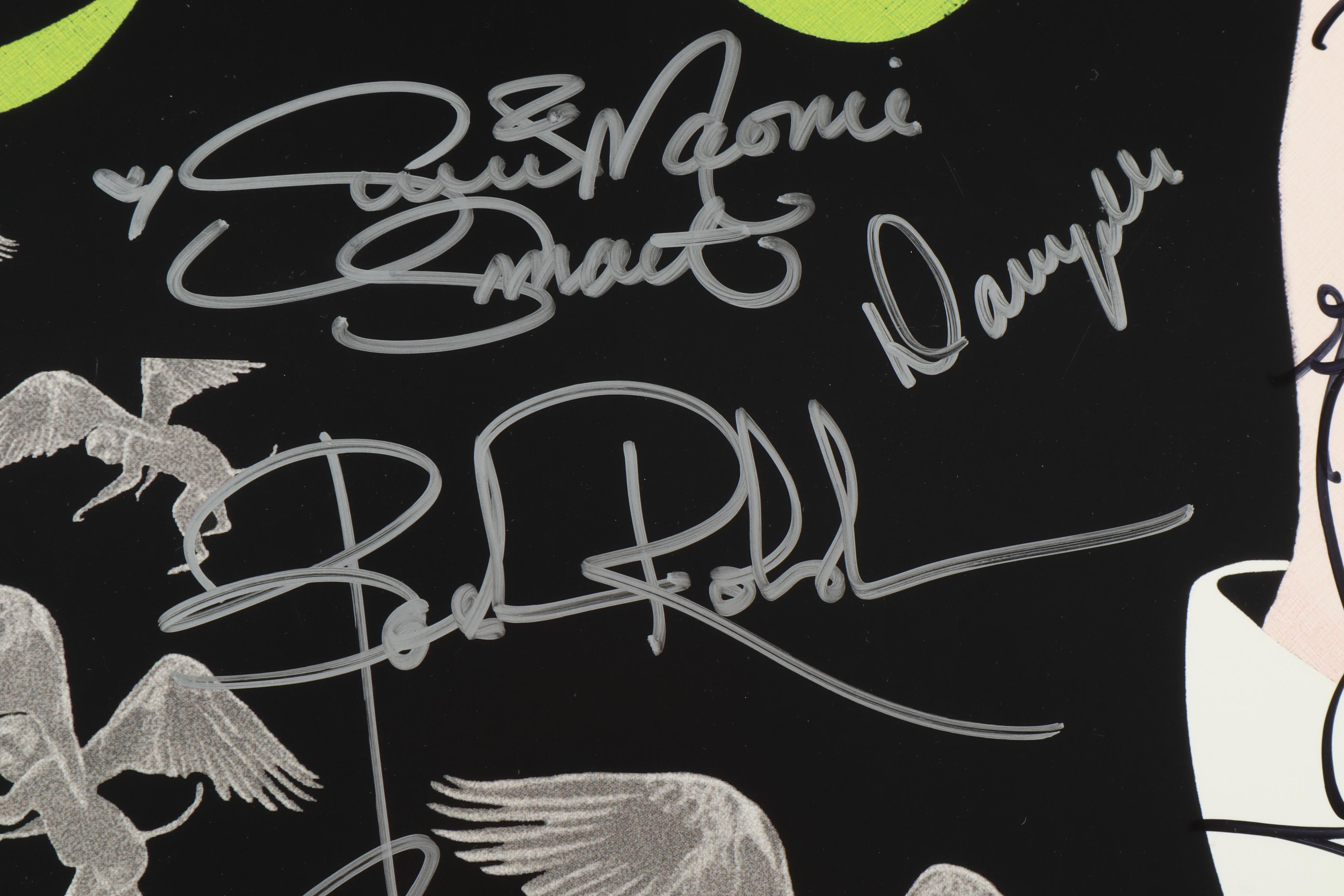 Signed Promotional Musical Poster for "Wicked"