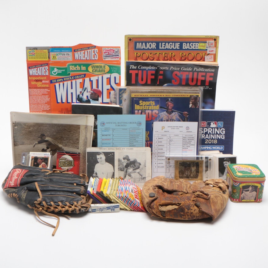 Baseball Collectibles Including Cards, Publications, and More